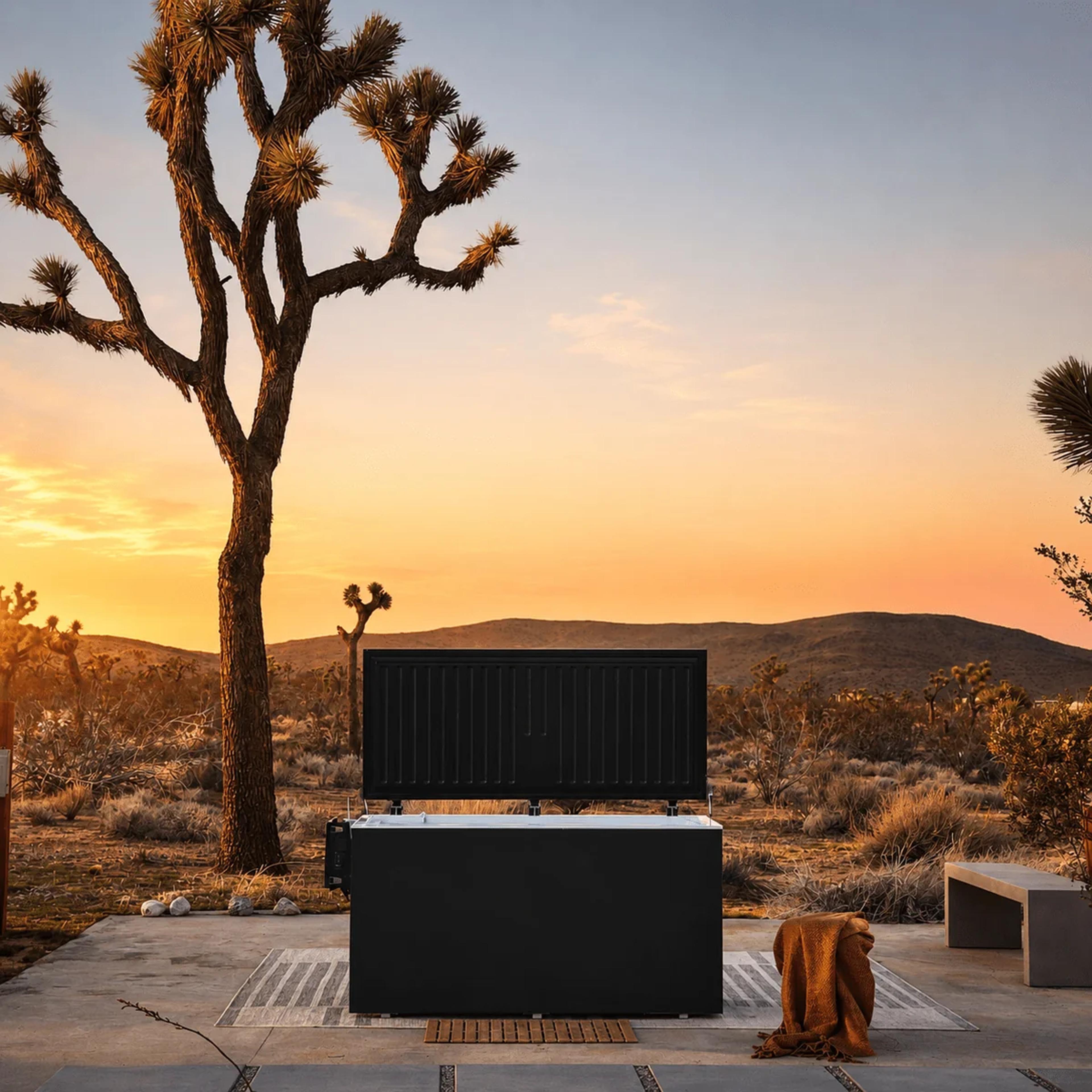 Product image for Fire Cold Plunge All-In-One in Matte black