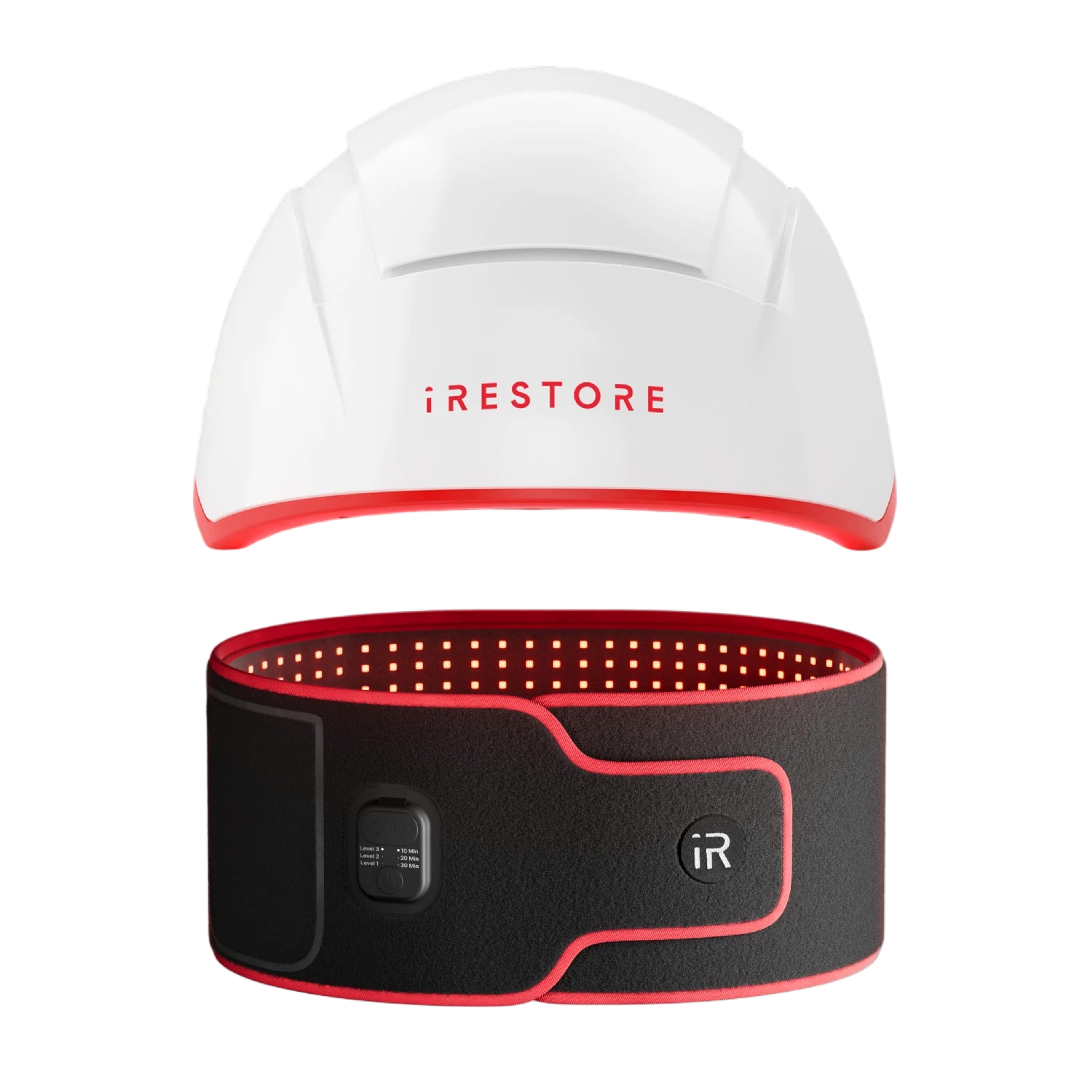 iRESTORE Pro laser cap and Sculpt Belt bundle