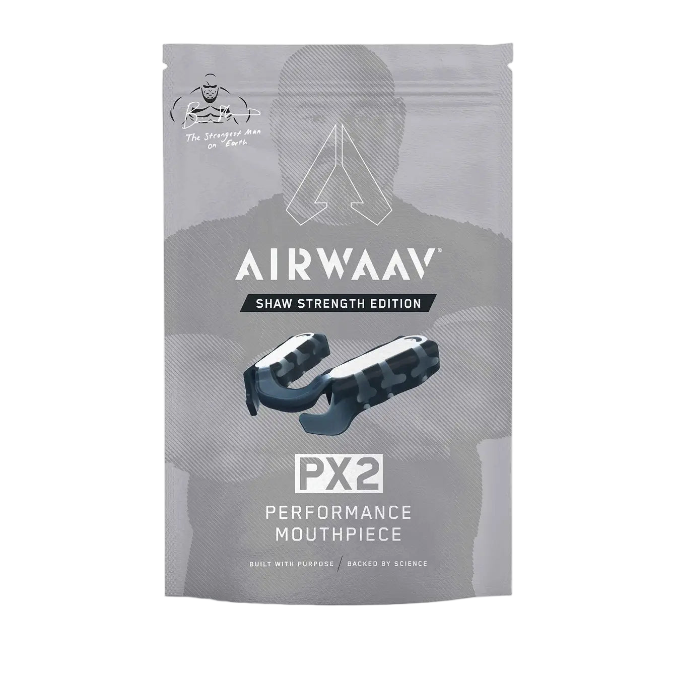 AIRWAAV PX2 Shaw Strength Edition mouthpiece product shot