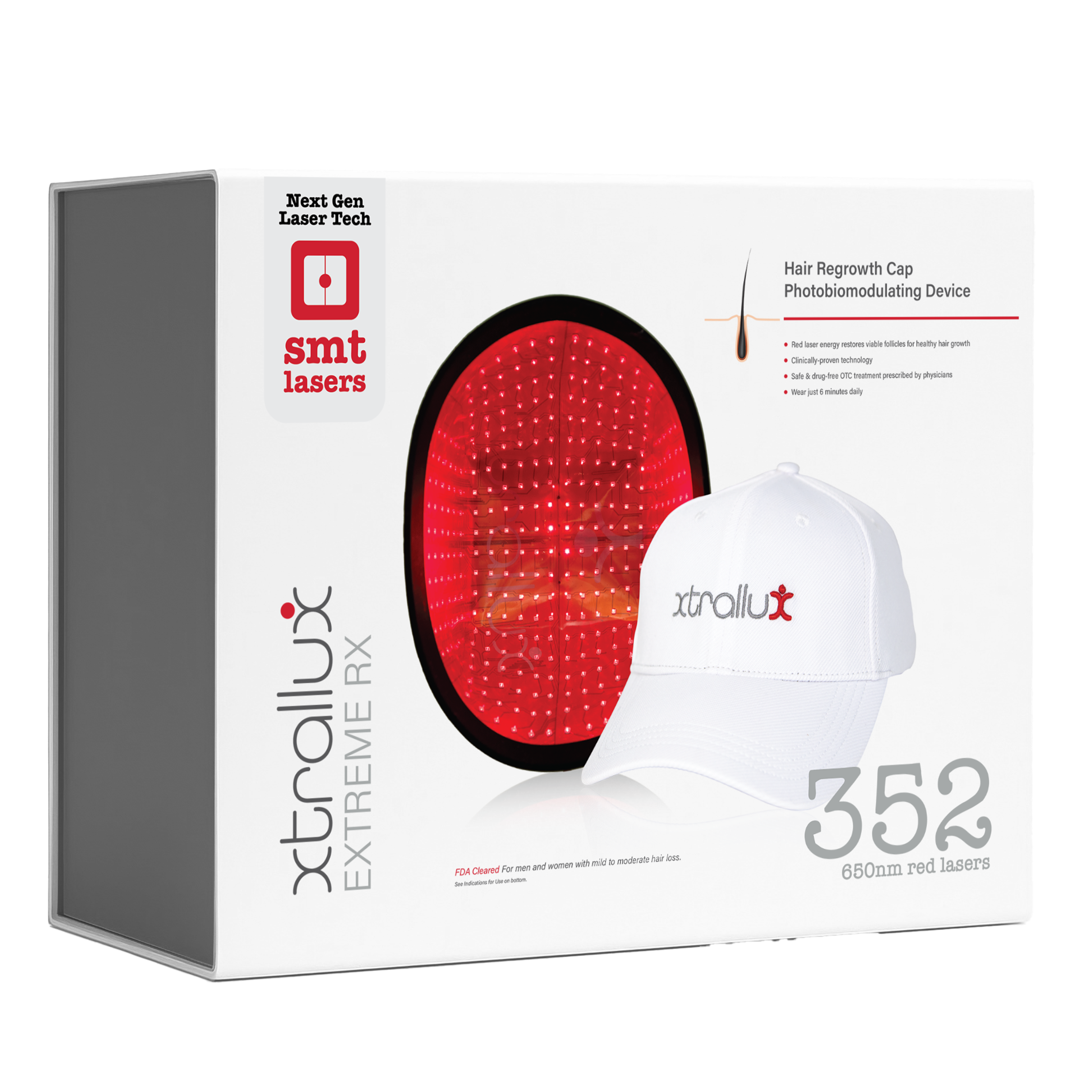 Xtrallux Extreme RX (352) Hair Regrowth Laser Cap