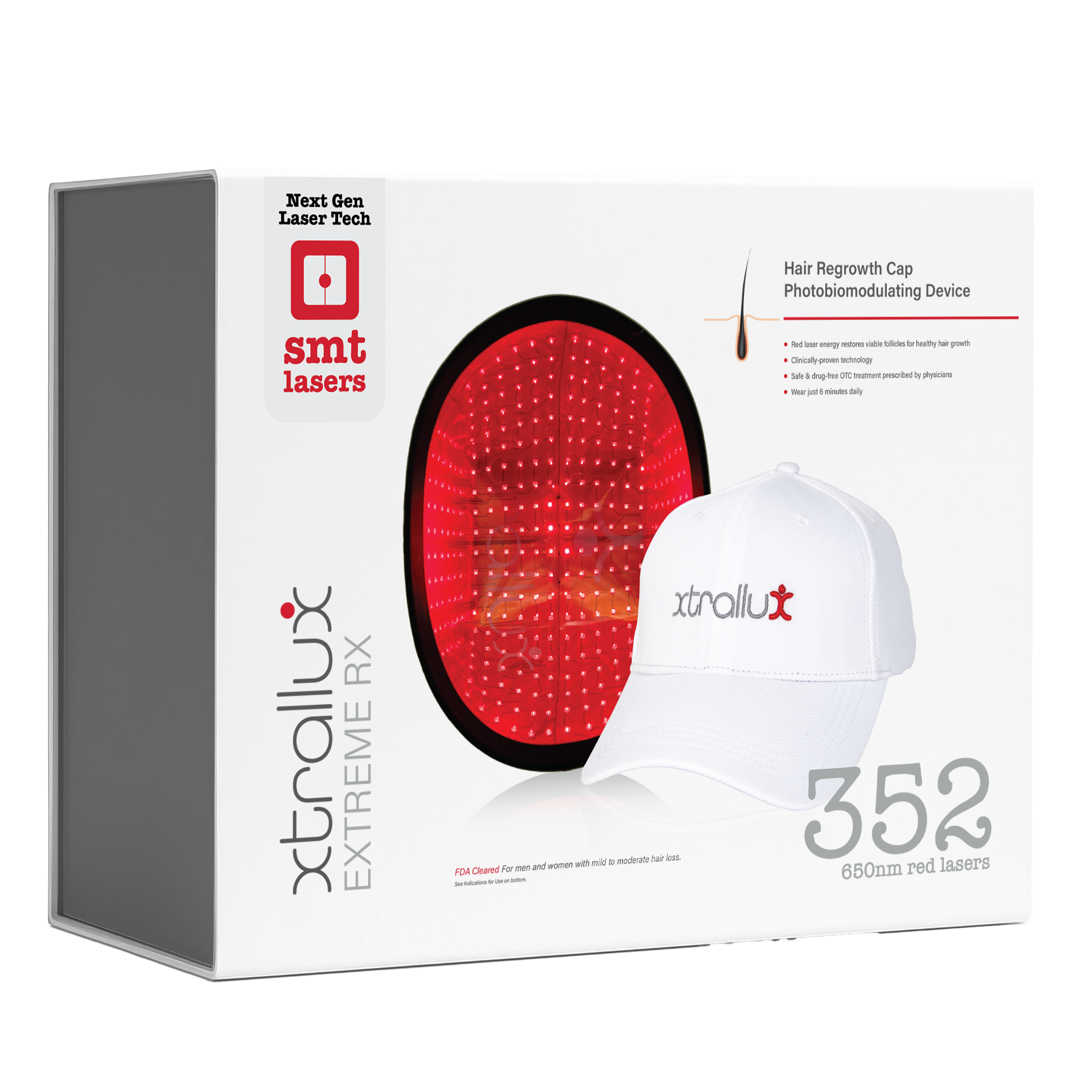 Xtrallux Extreme RX (352) Hair Regrowth Laser Cap