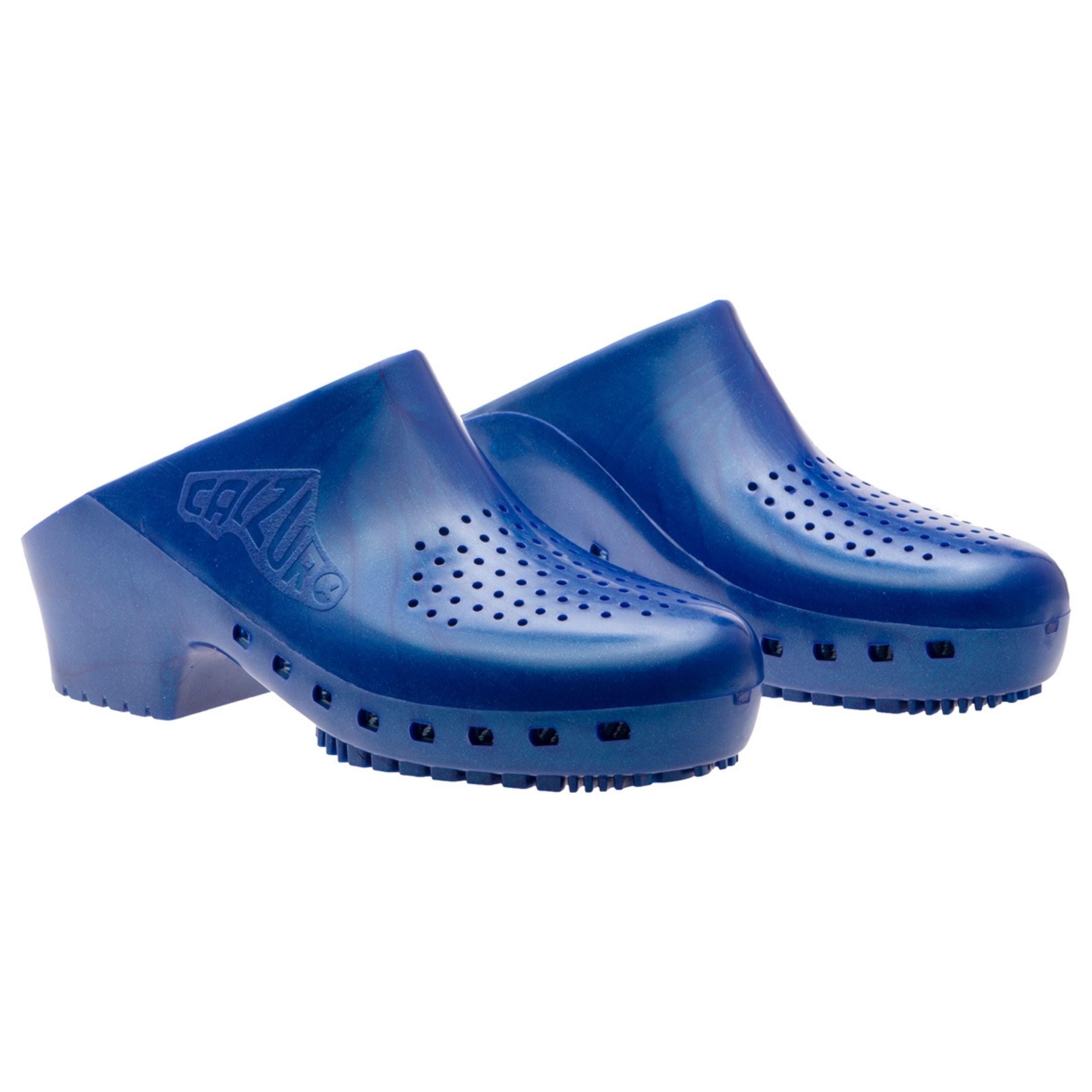 Calzuro Classic With Holes Metallic Blue image 4