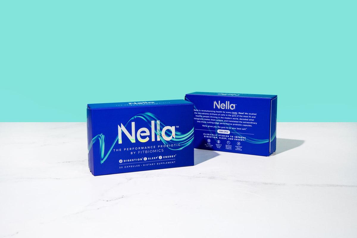 Nella Gut Health Probiotic for Digestion, Sleep, and Energy - 90 Day Supply