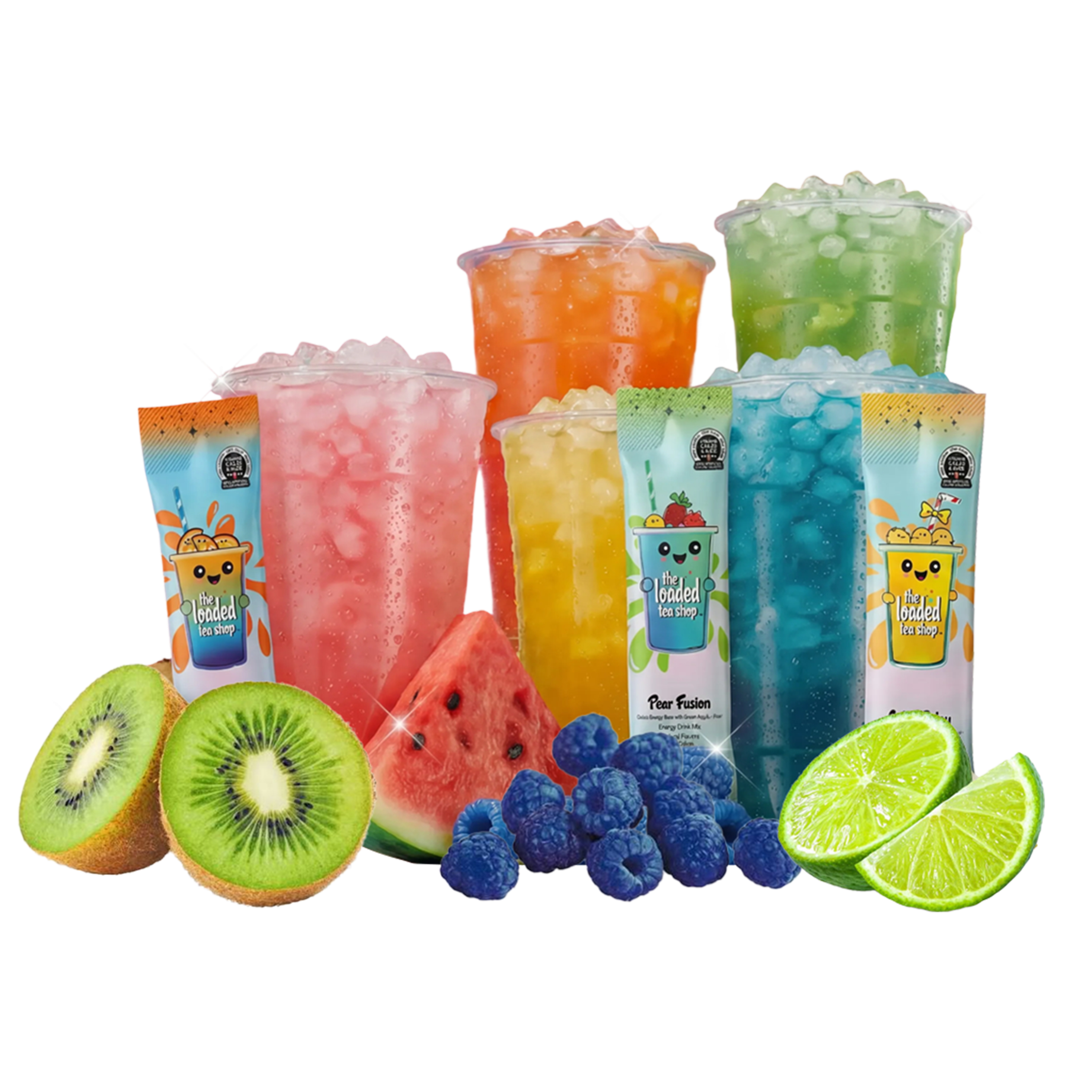 The Loaded Tea Shop Energy-Packed Sugar Free Drink Mixes