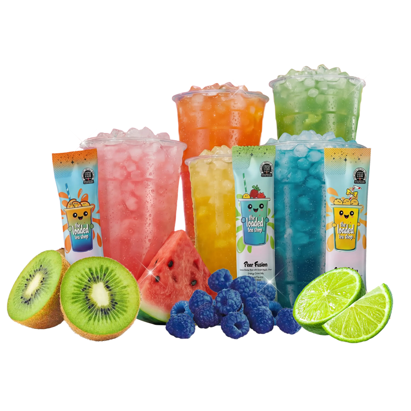 The Loaded Tea Shop Energy-Packed Sugar Free Drink Mixes