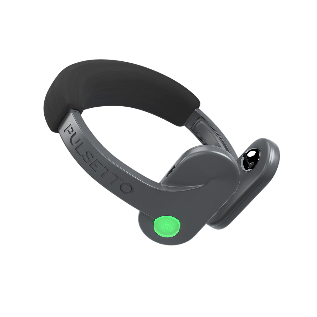 Pulsetto vagus nerve stimulation device shown from front