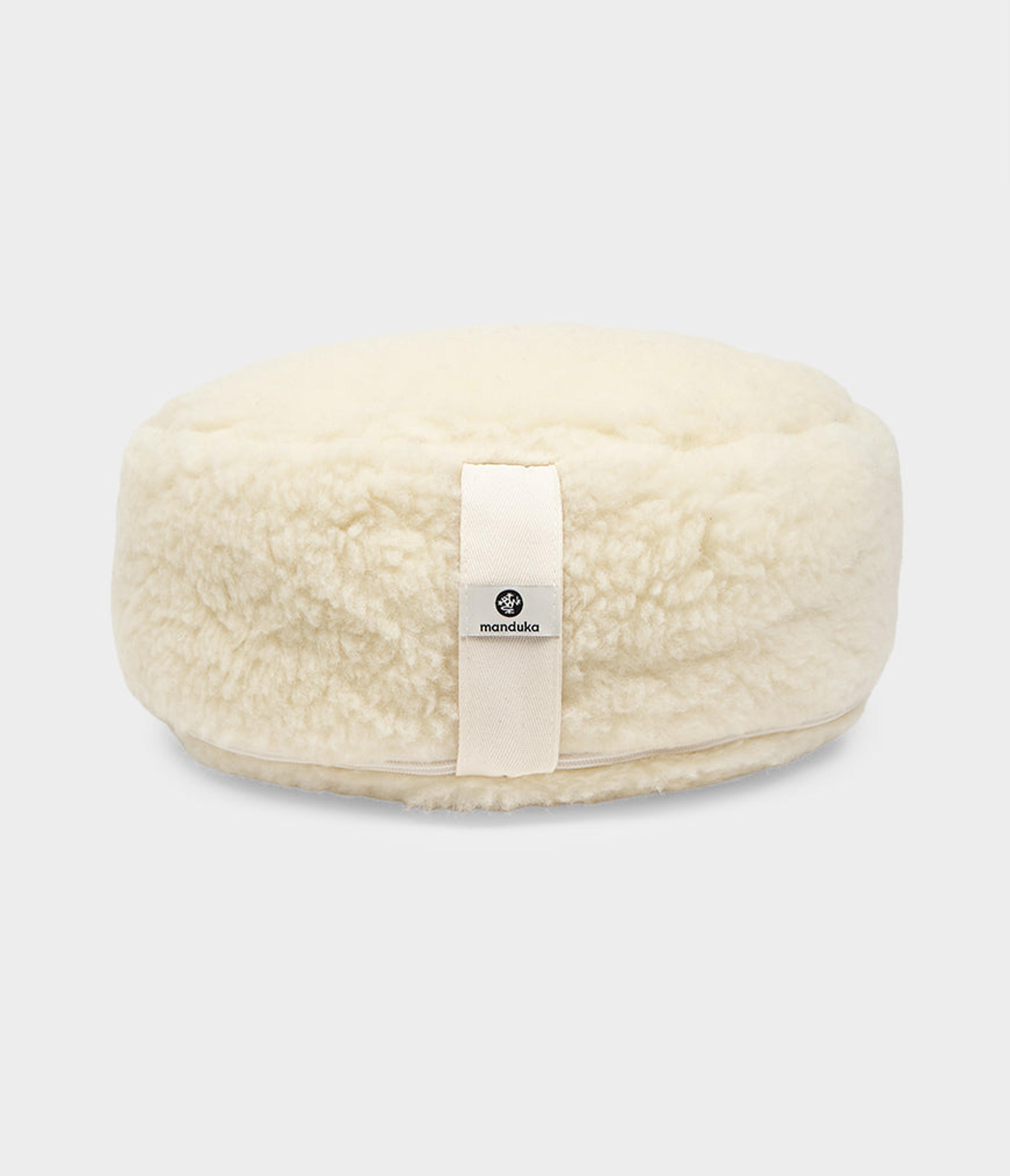 Product image for Merino Wool Meditation Cushion in Natural