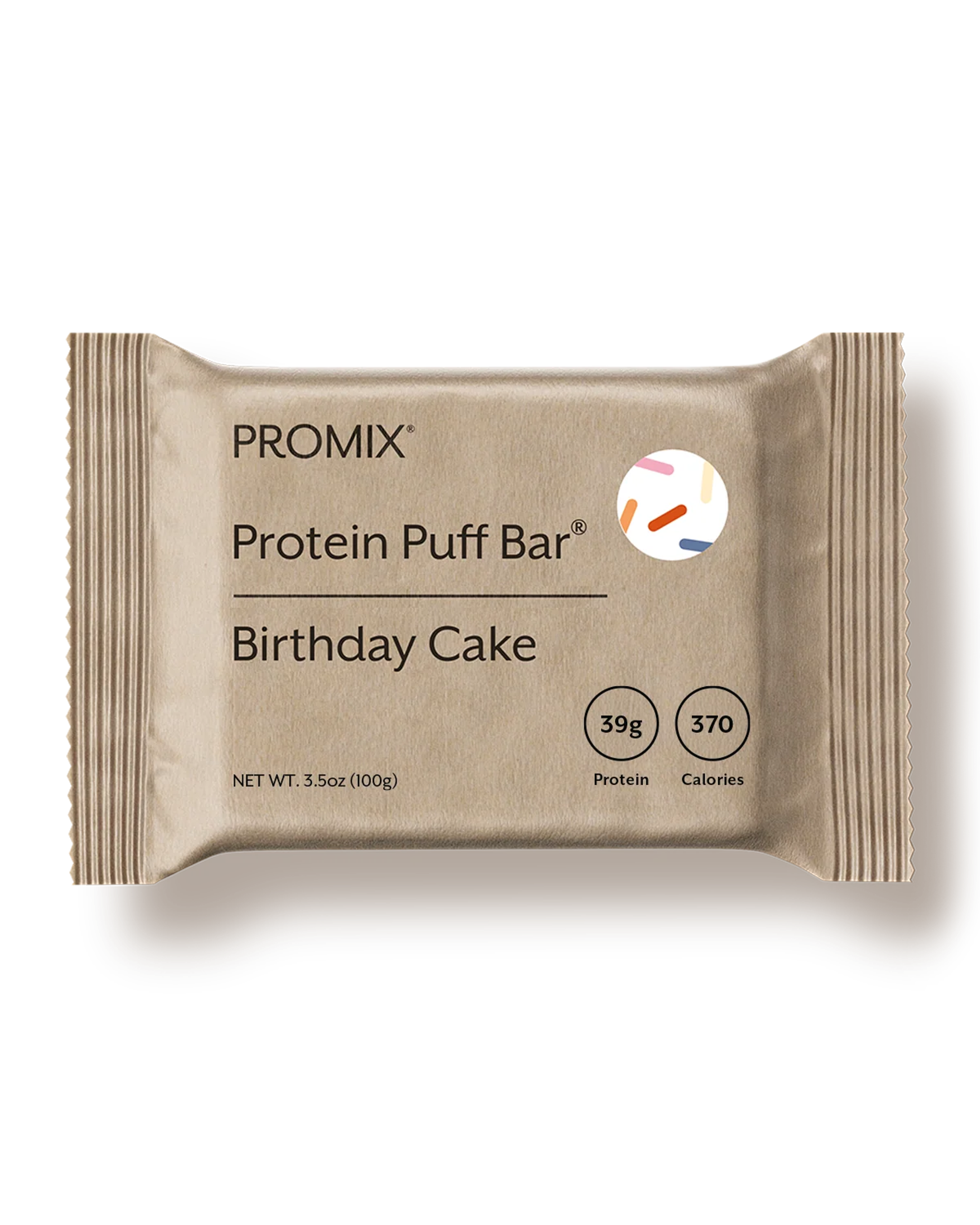 Promix Birthday Cake Giant Protein Puff Bars