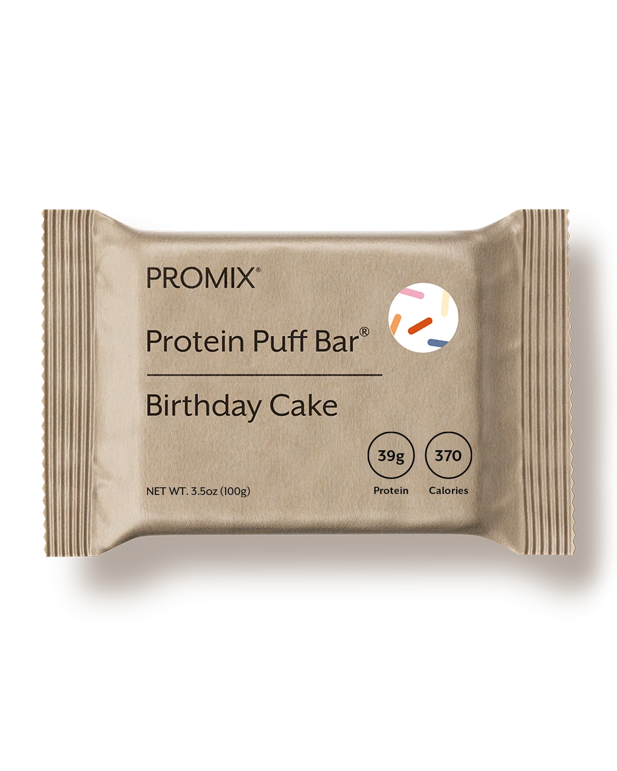 Promix Birthday Cake Giant Protein Puff Bars