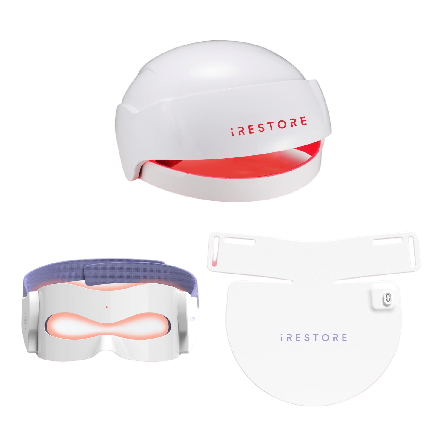iRESTORE Essential Bundle with laser cap and LED masks