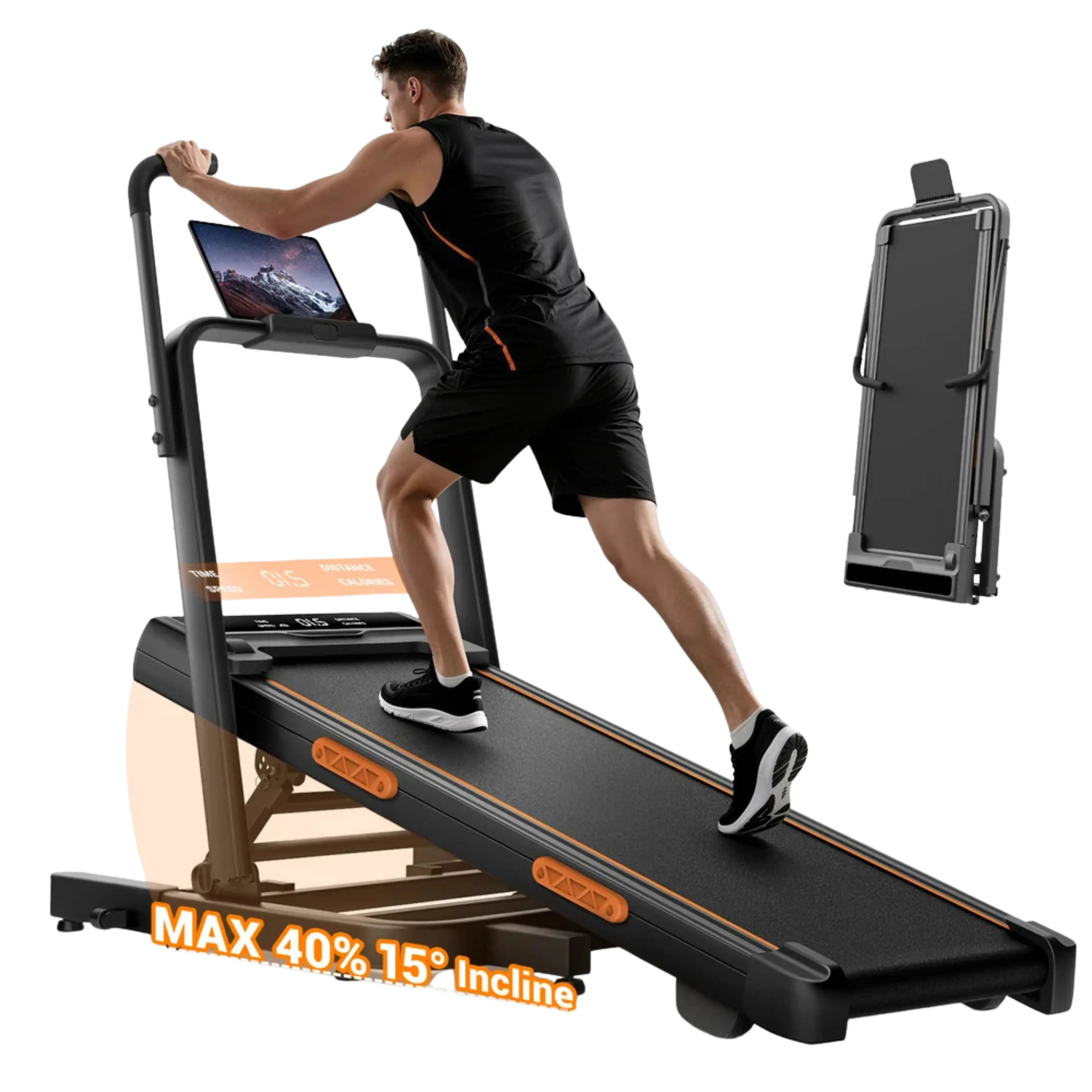 X5FD 40% Incline Foldable Treadmill