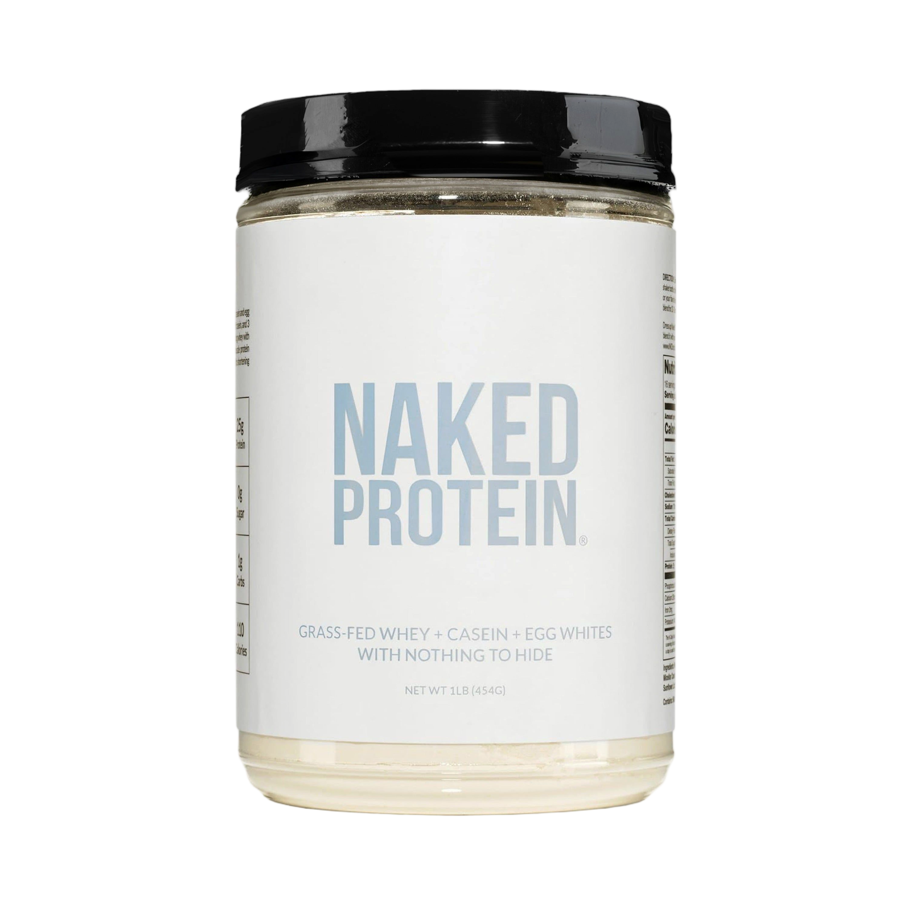 Bag of Naked Protein blend powder, 1lb size