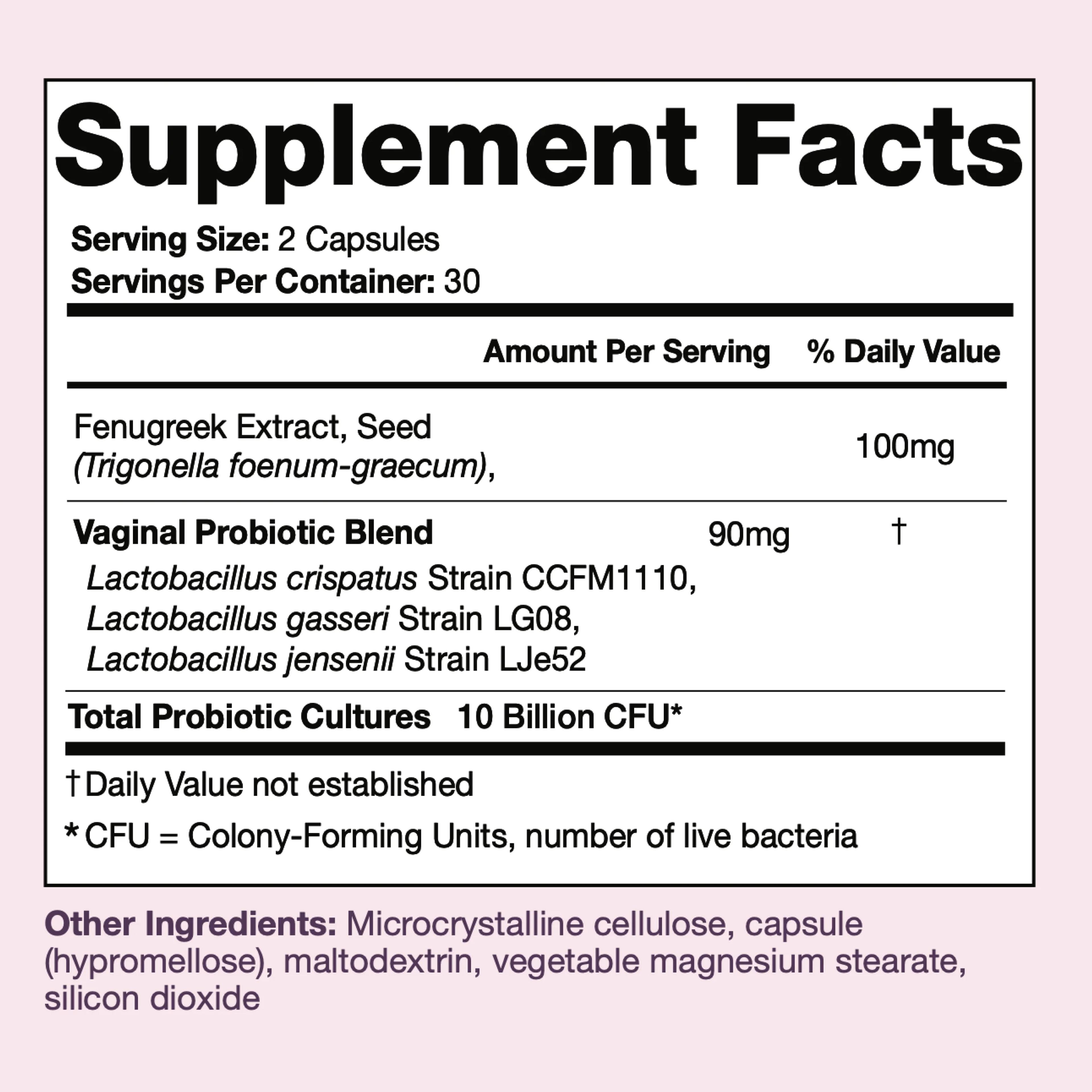Her Balance Vaginal Probiotics, view 4