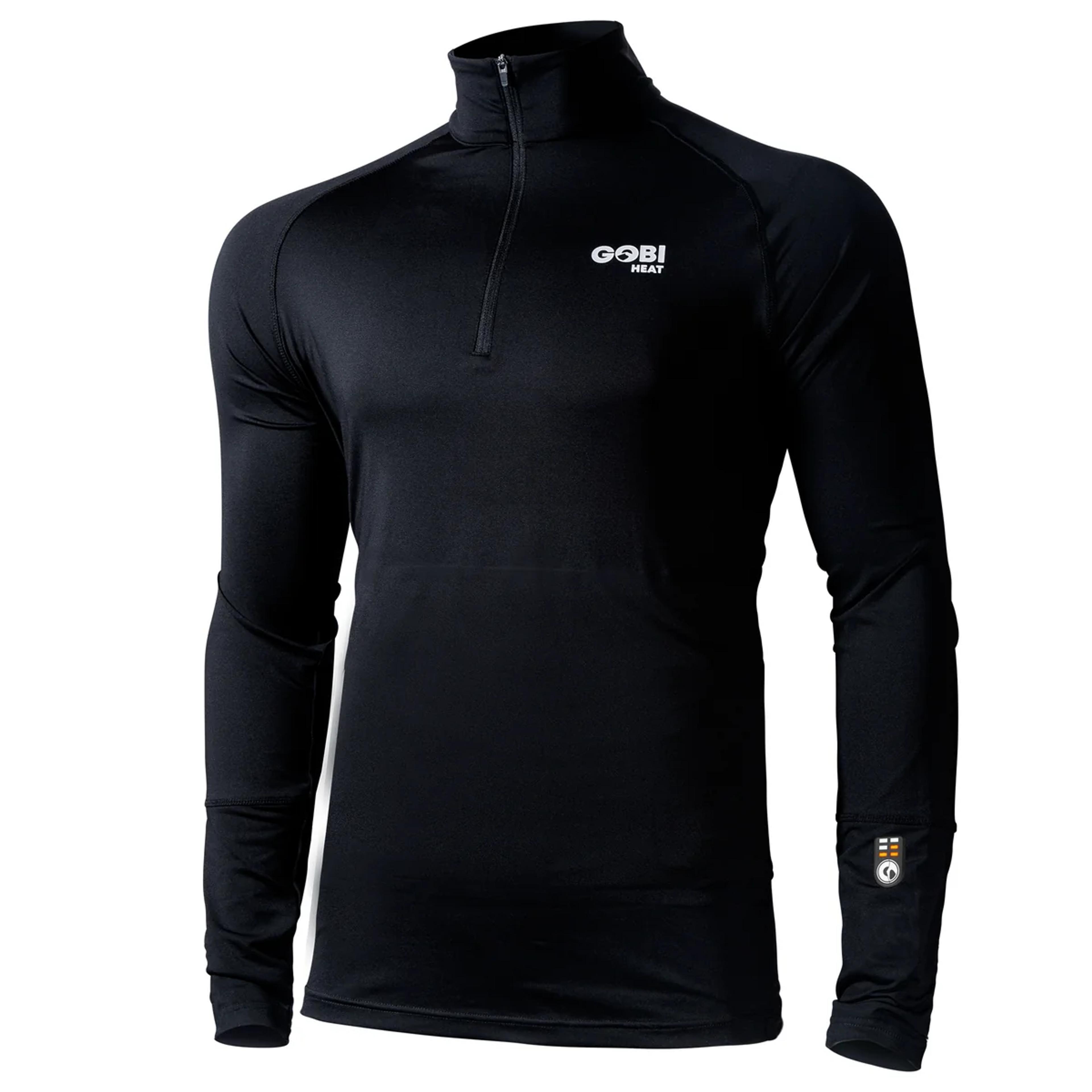 FlexCore Men's Heated Base Layer Shirt in Onyx