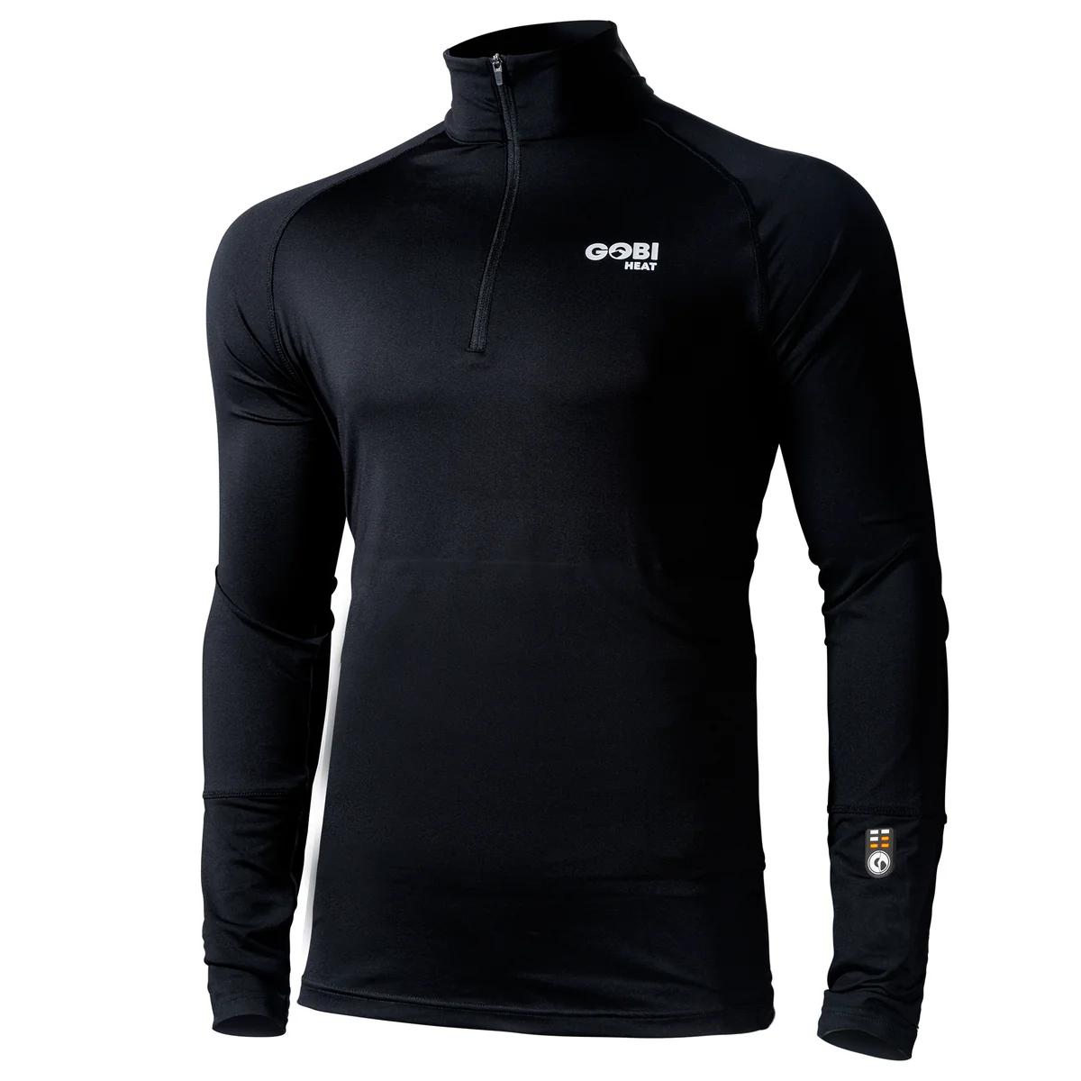 FlexCore Men's Heated Base Layer Shirt in Onyx