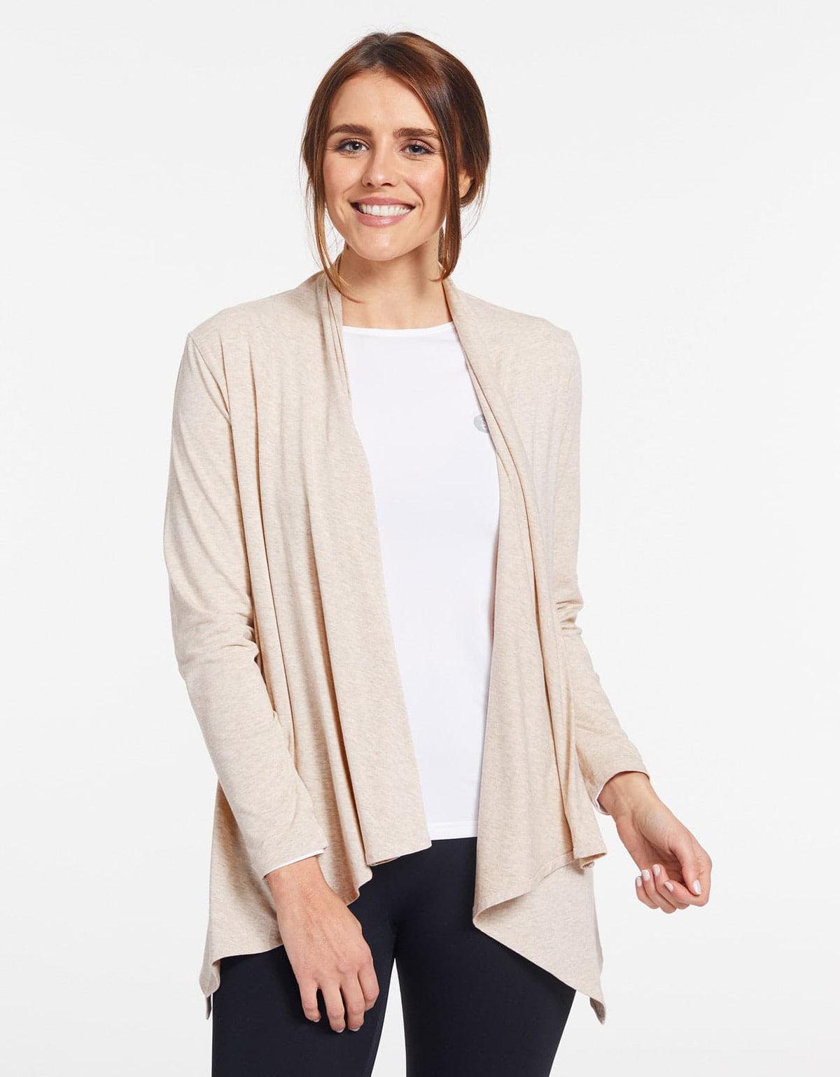 Product image for Luxe Sun Wrap UPF 50+ in Oatmeal