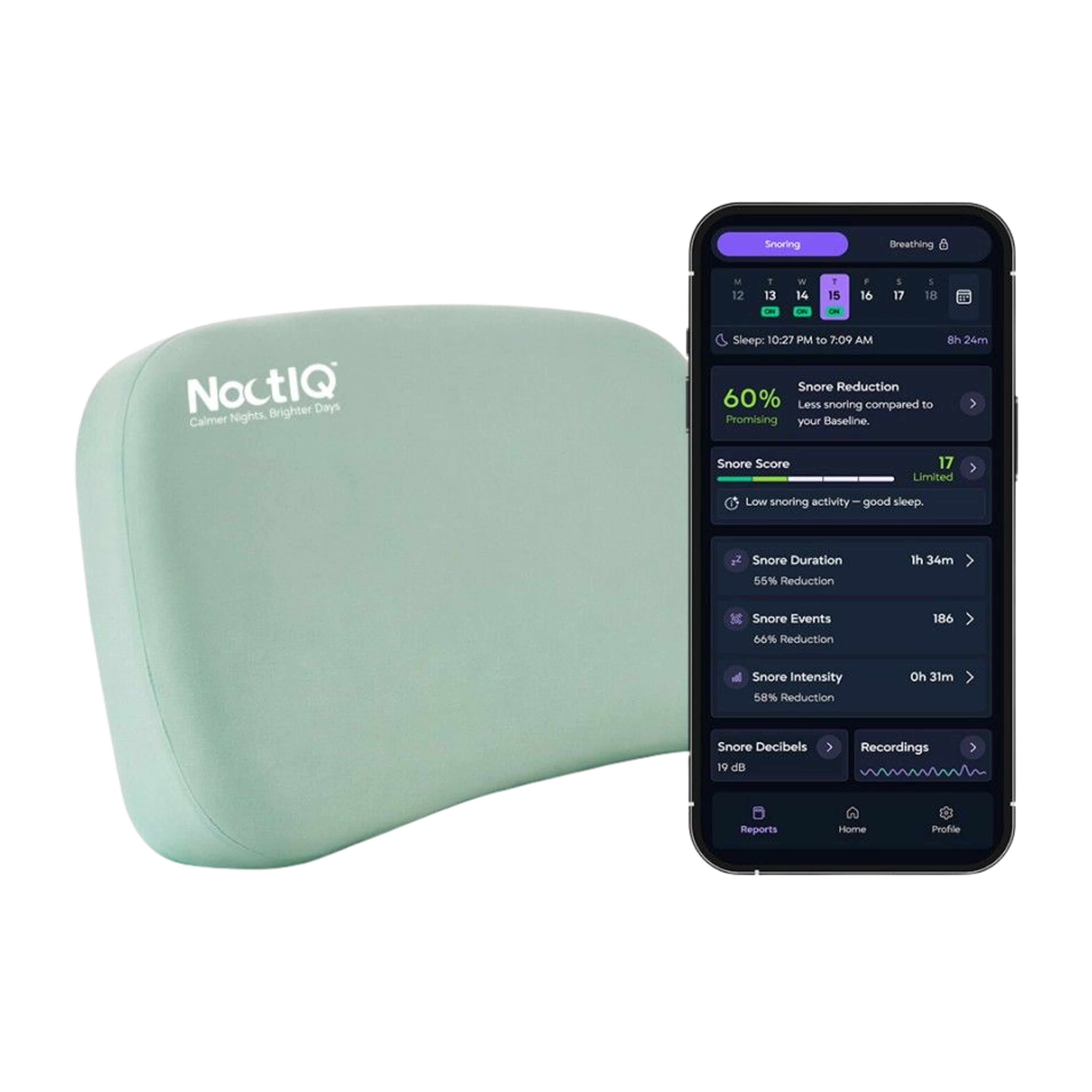 Smart Anti-Snore Pillow