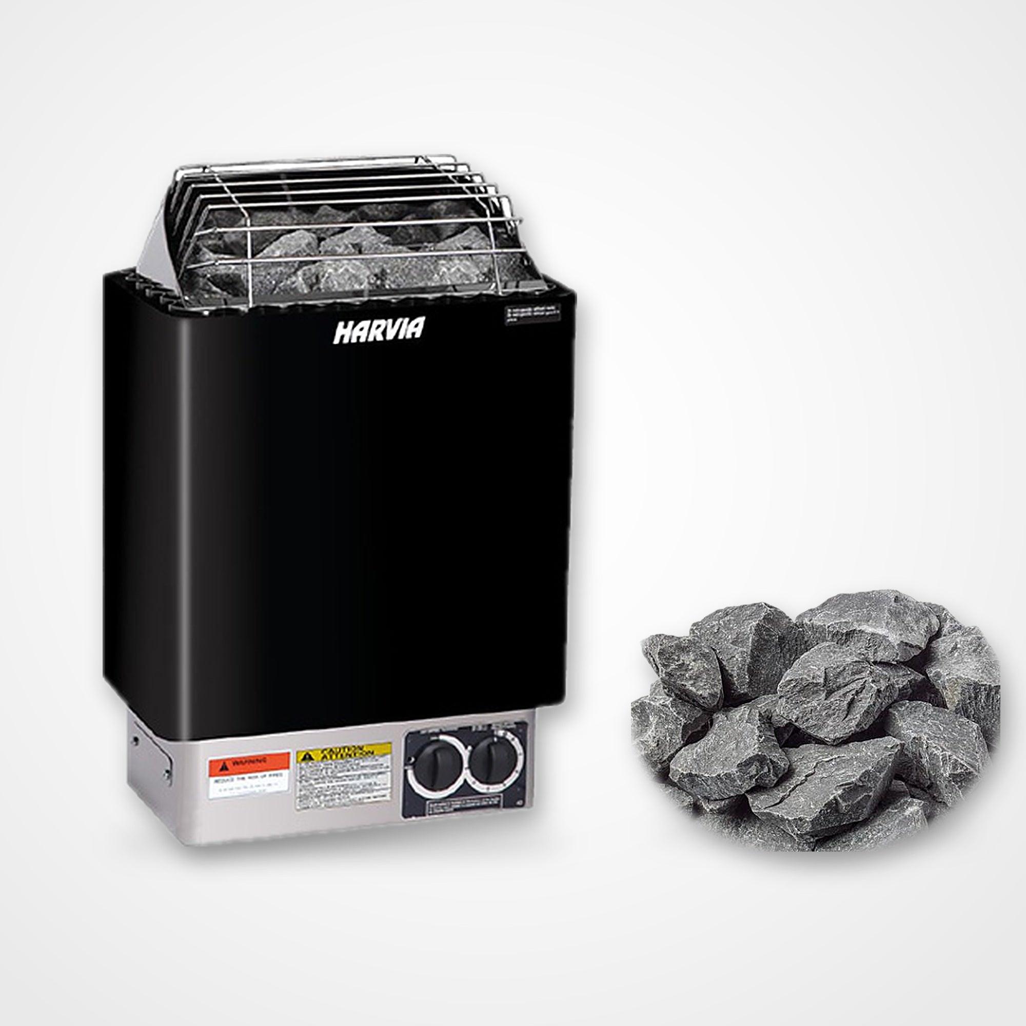 Harvia KIP 6kW Sauna Heater Package with Built-In Controls and Stones image 3