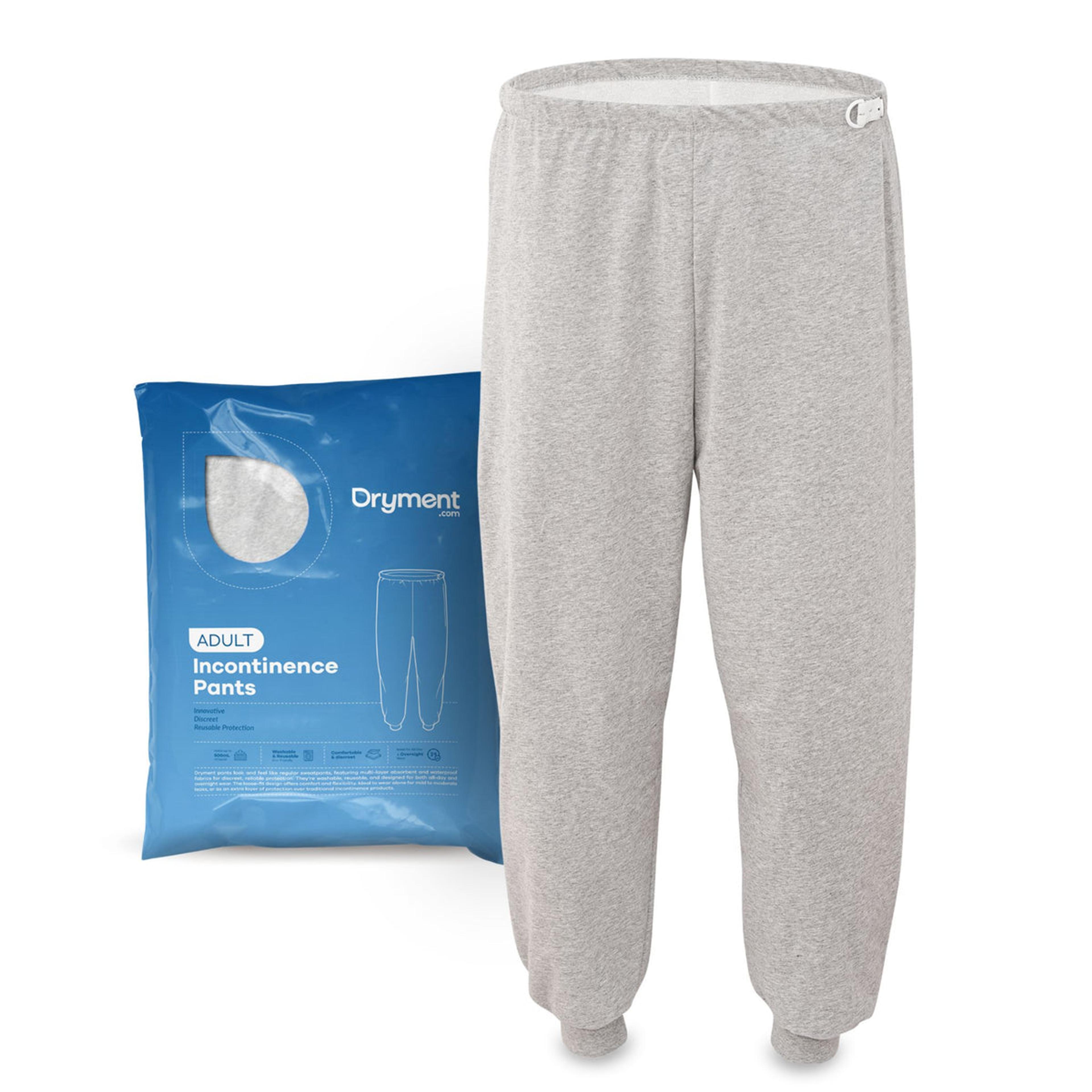 Product image for Dryment Adults Incontinence Pants in Gray