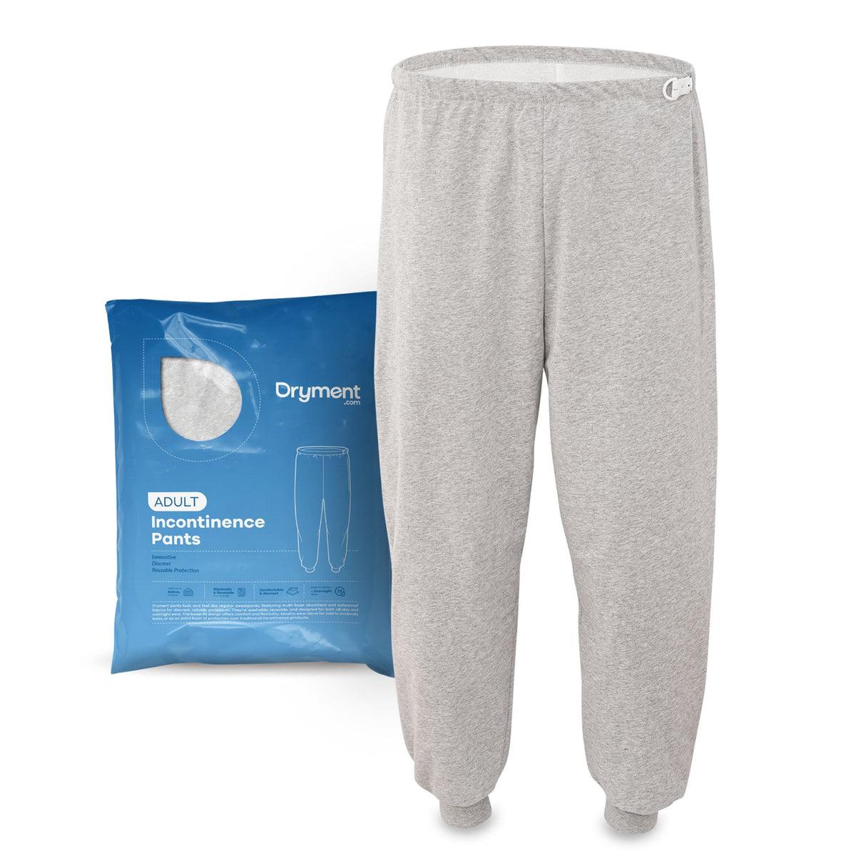 Product image for Dryment Adults Incontinence Pants in Gray