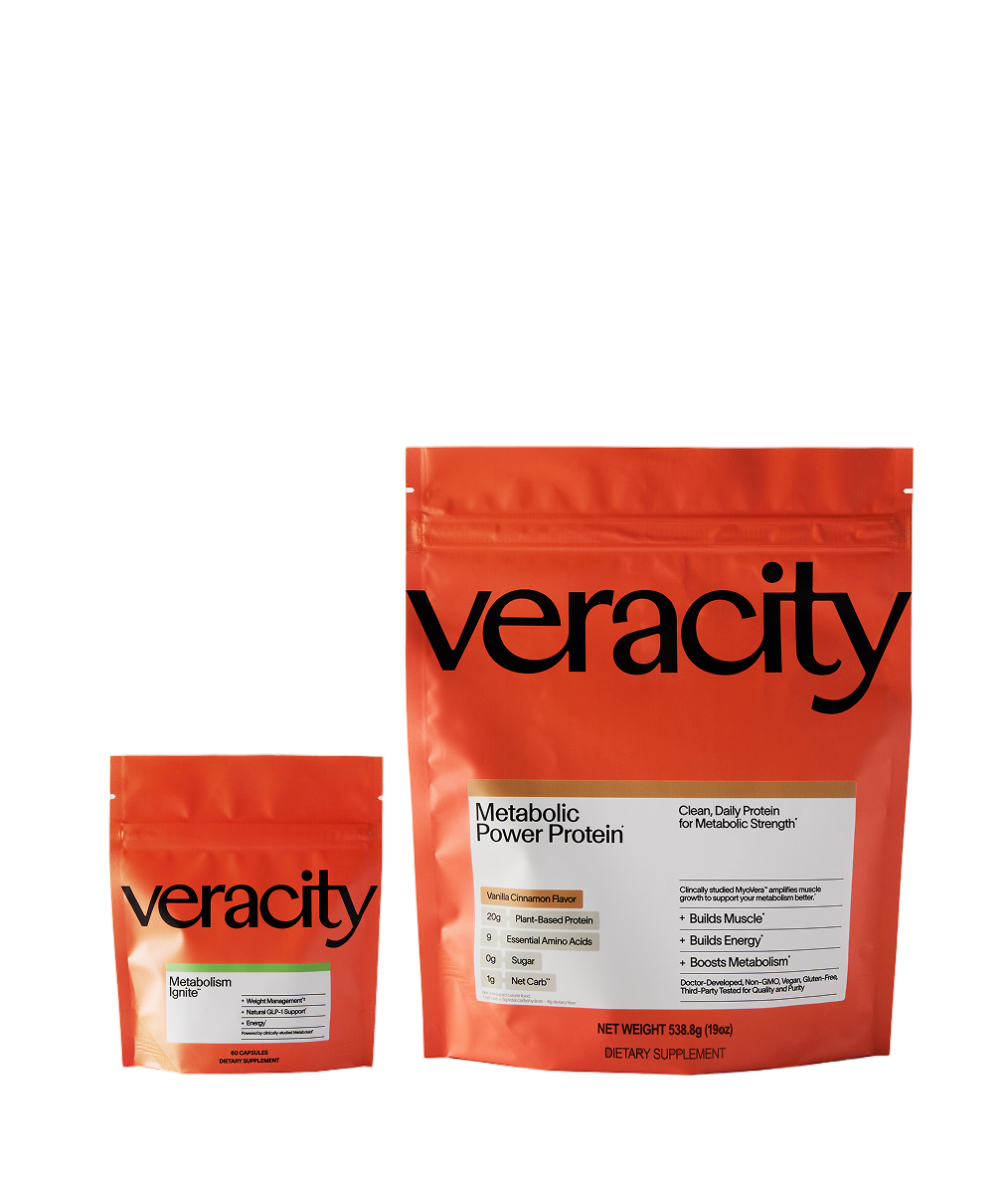 Metabolism and Power Protein Set boxes with gift badge