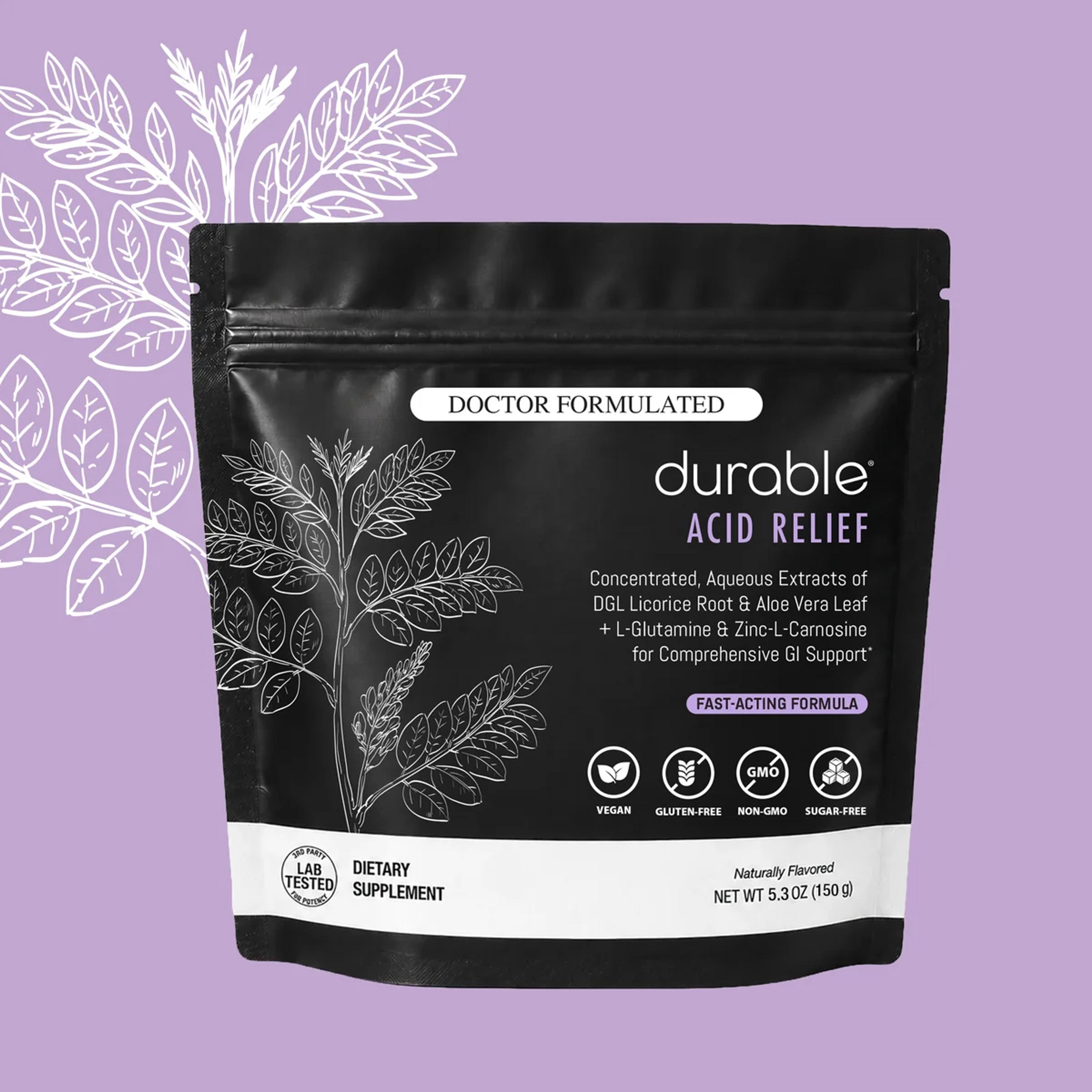 Durable ACID RELIEF® - 3 Tubs