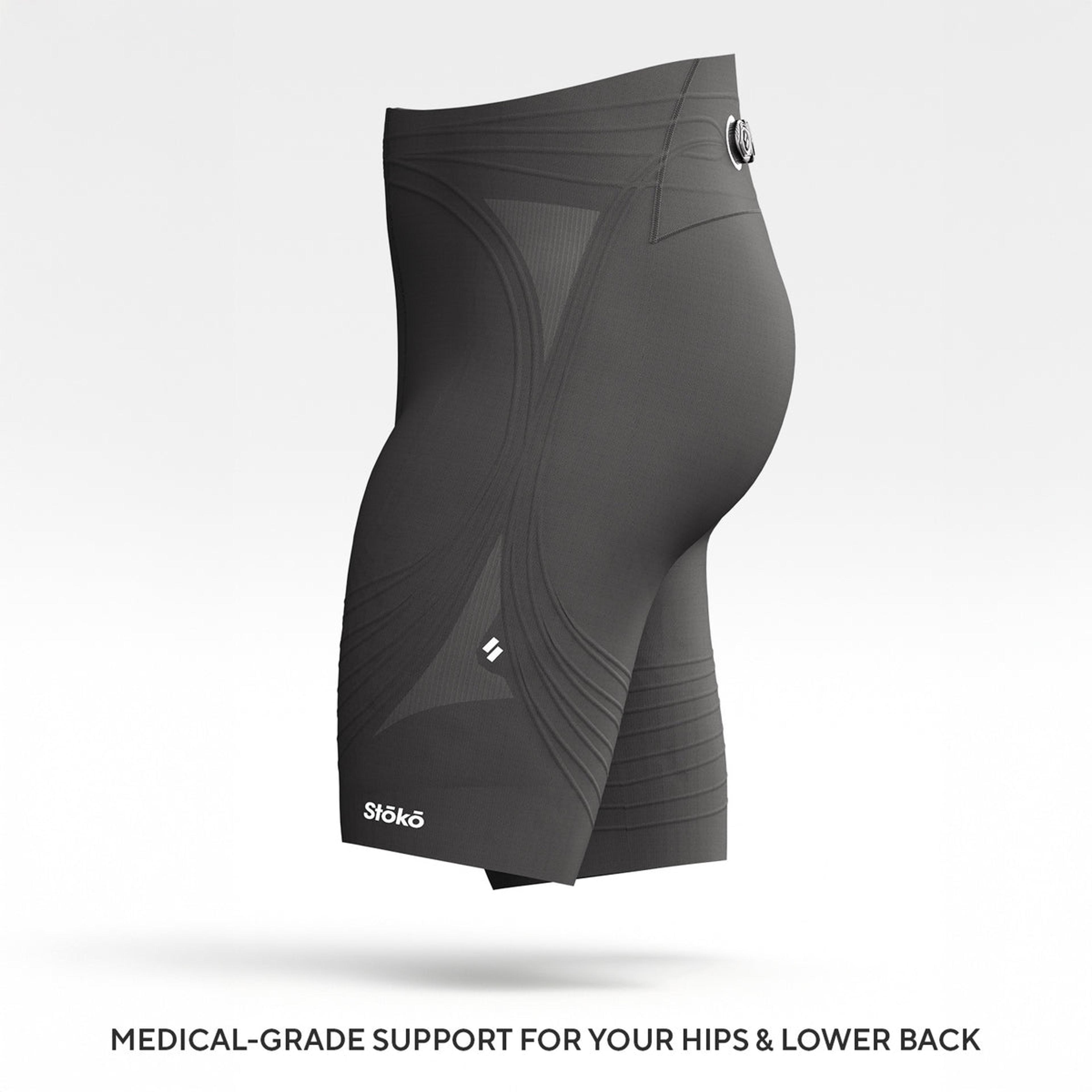 Men's Supportive Short in Black