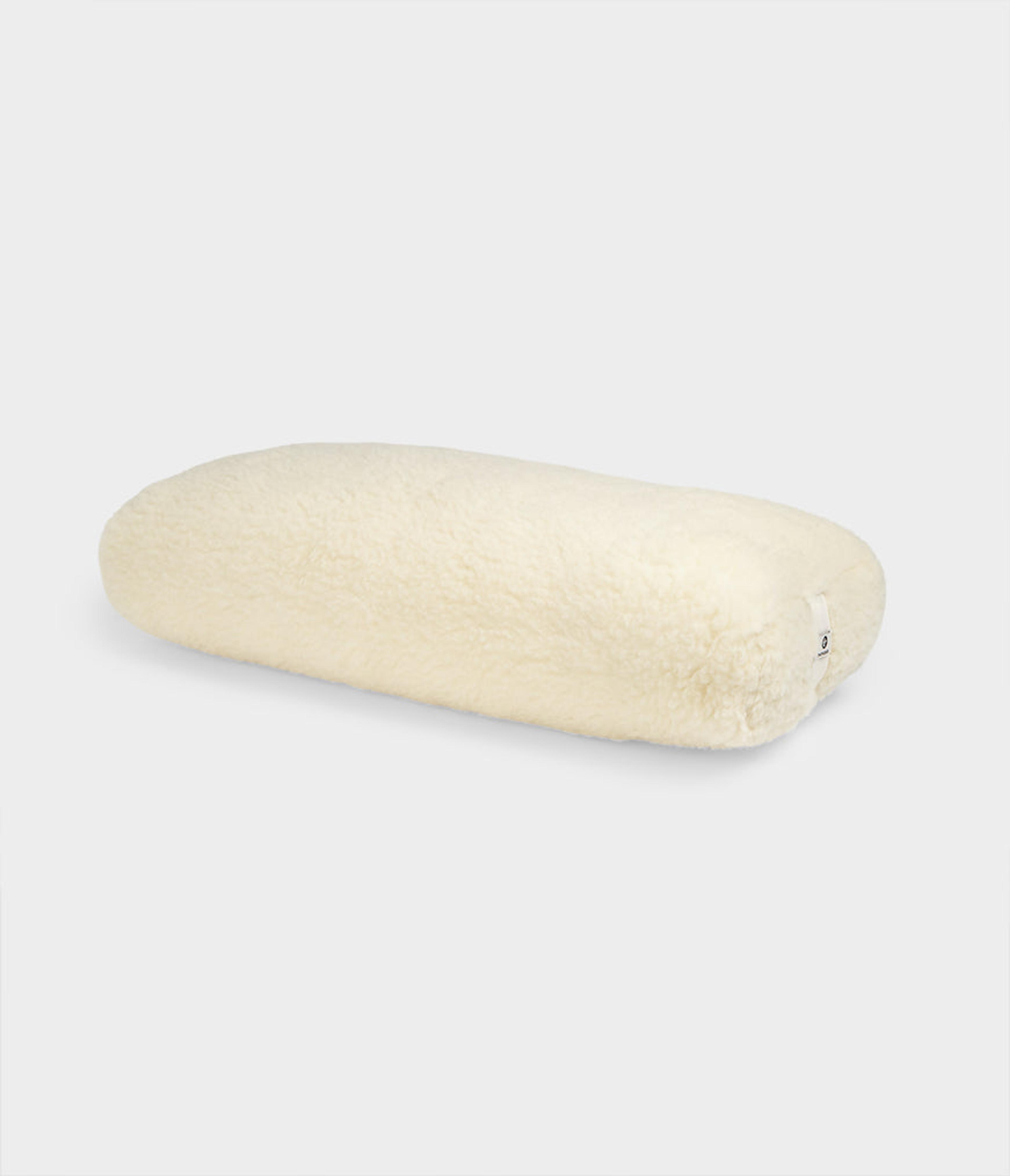 Product image for Merino Wool Rectangular Bolster in Natural