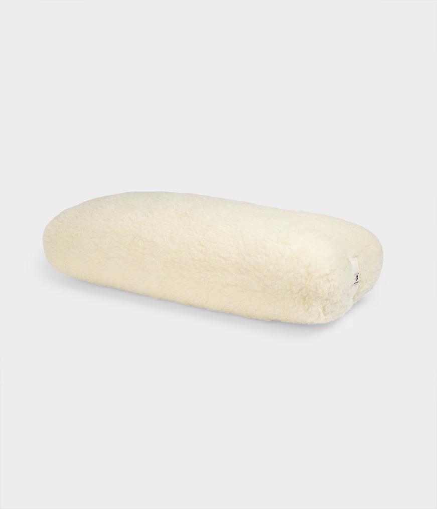 Product image for Merino Wool Rectangular Bolster in Natural
