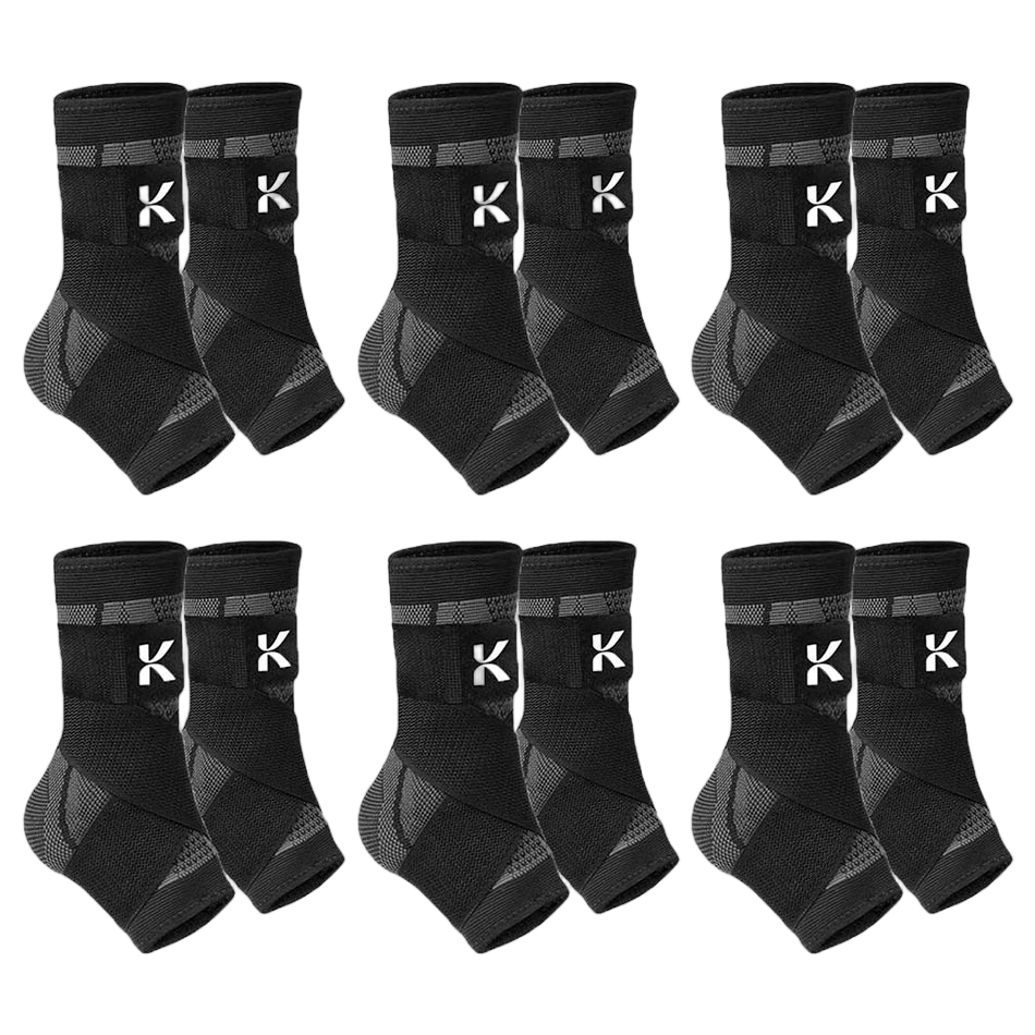 Bundle of twelve Koprez foot sleeves in assorted colors