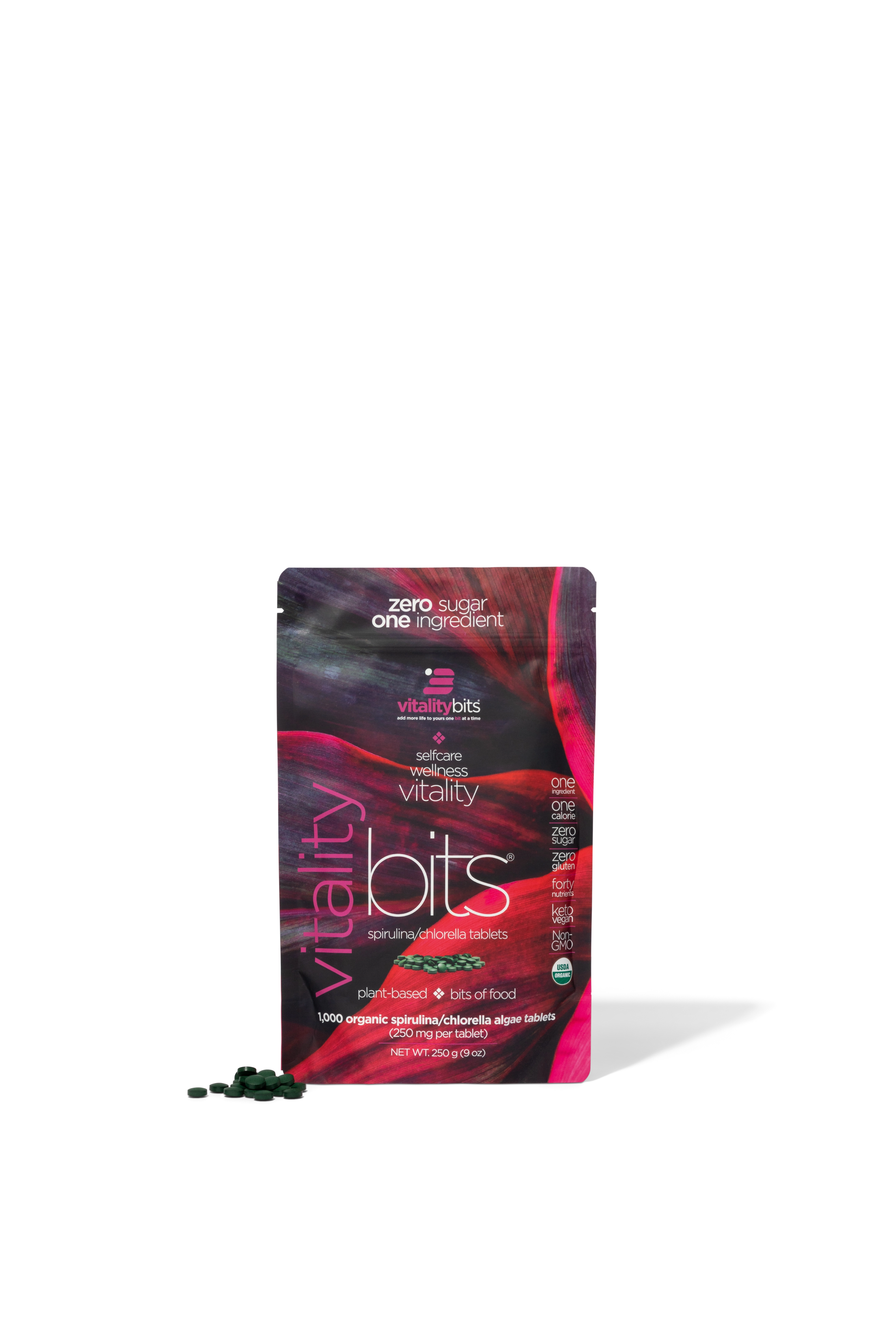 VITALITYbits® Spirulina/Chlorella | Large Bag
