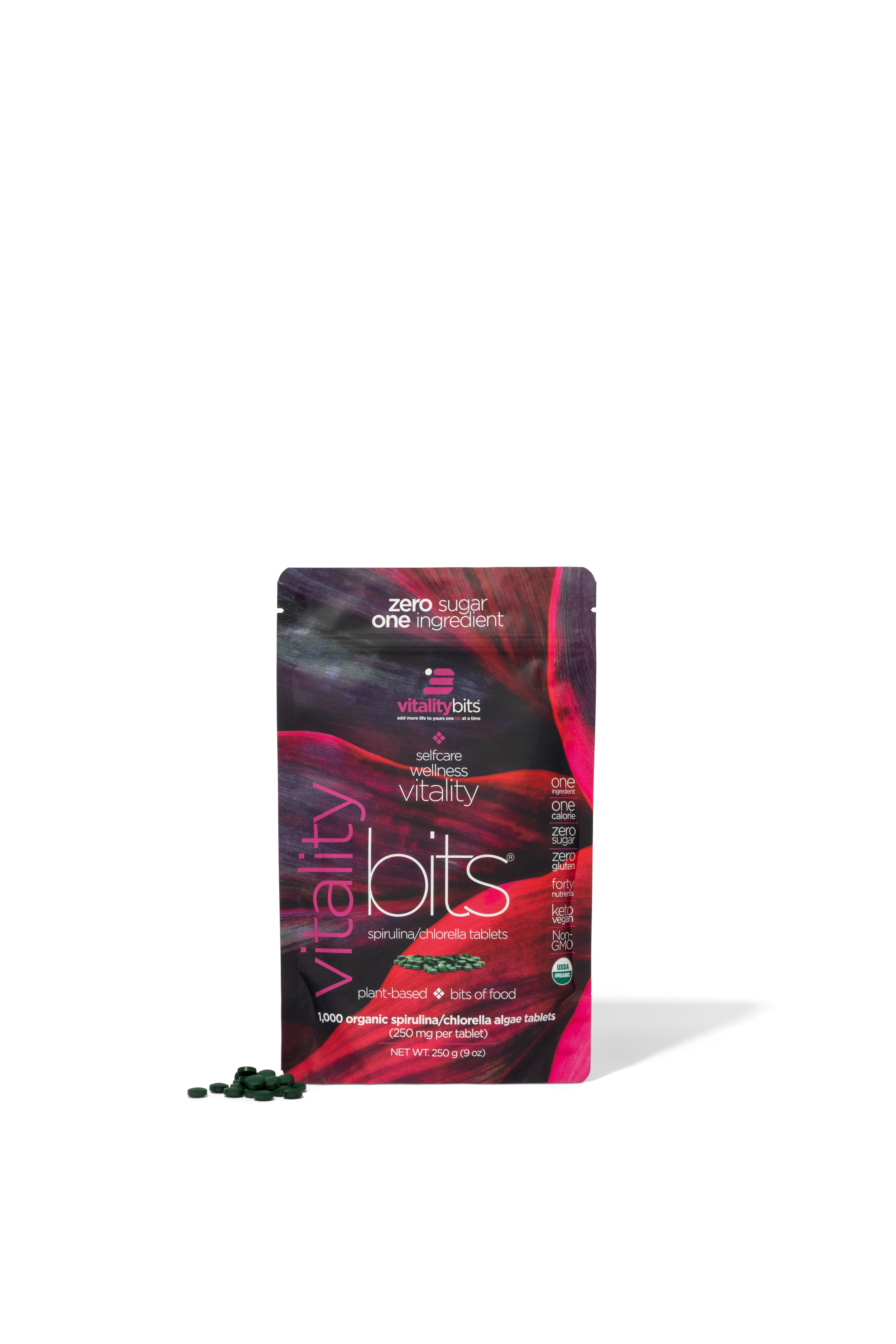VITALITYbits® Spirulina/Chlorella | Large Bag