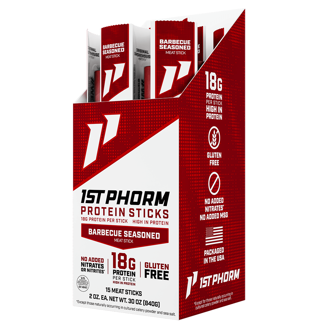 Package of Barbecue Seasoned flavor protein sticks