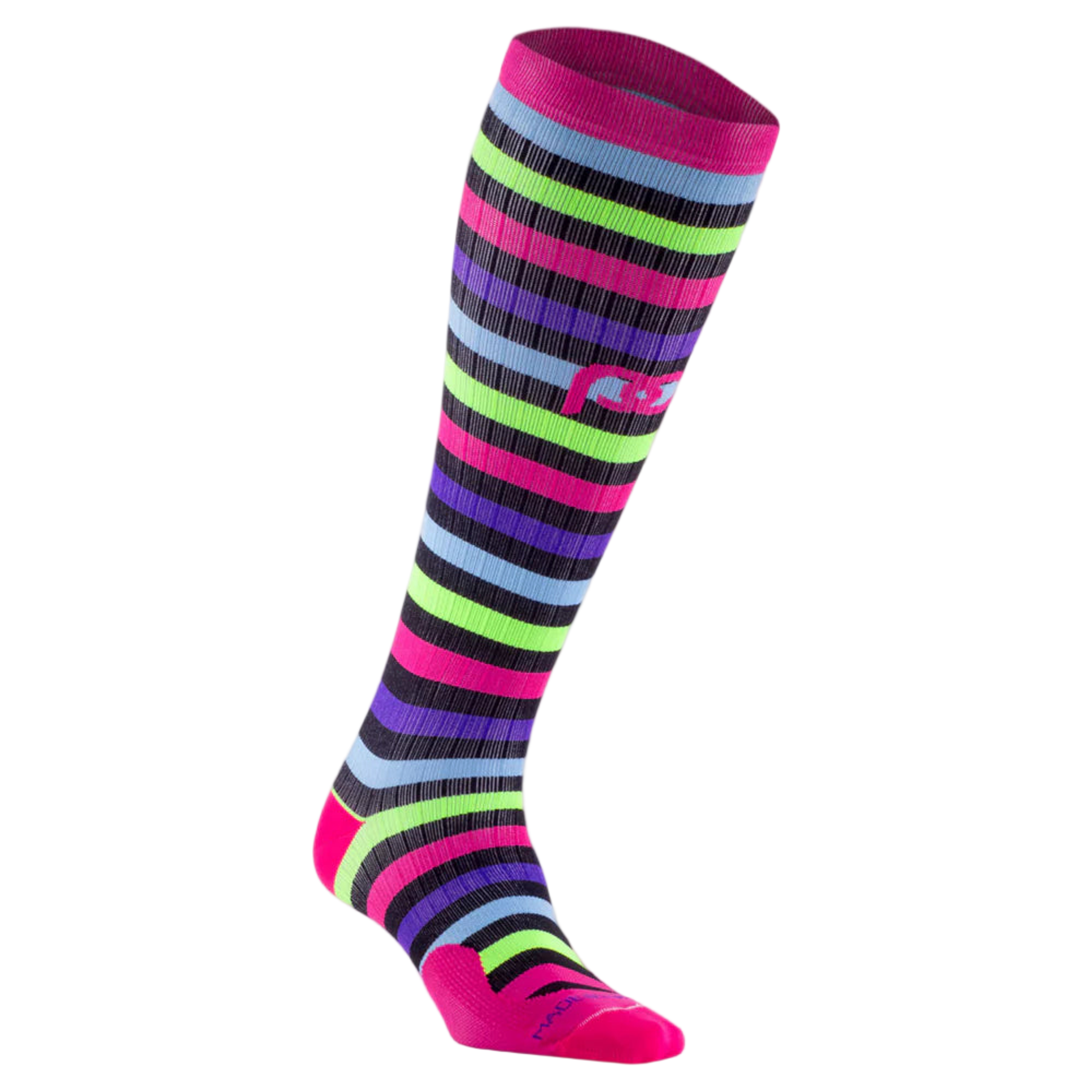 Neon Flash Compression Sock
