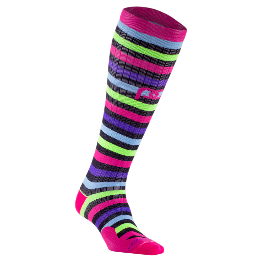 Neon Flash Compression Sock