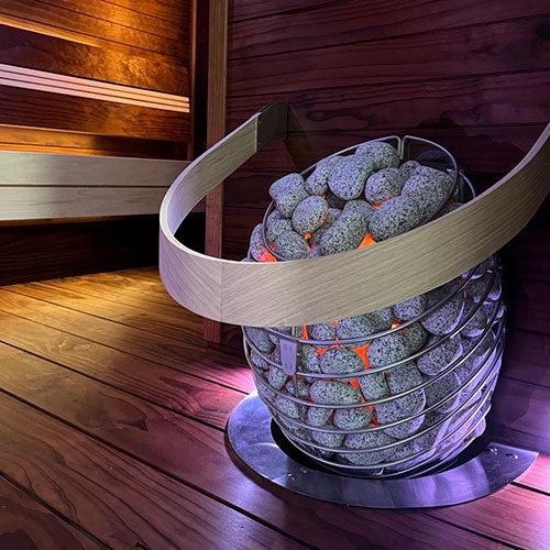 HUUM DROP 9kW 240V Electric Sauna Heater Package image 4