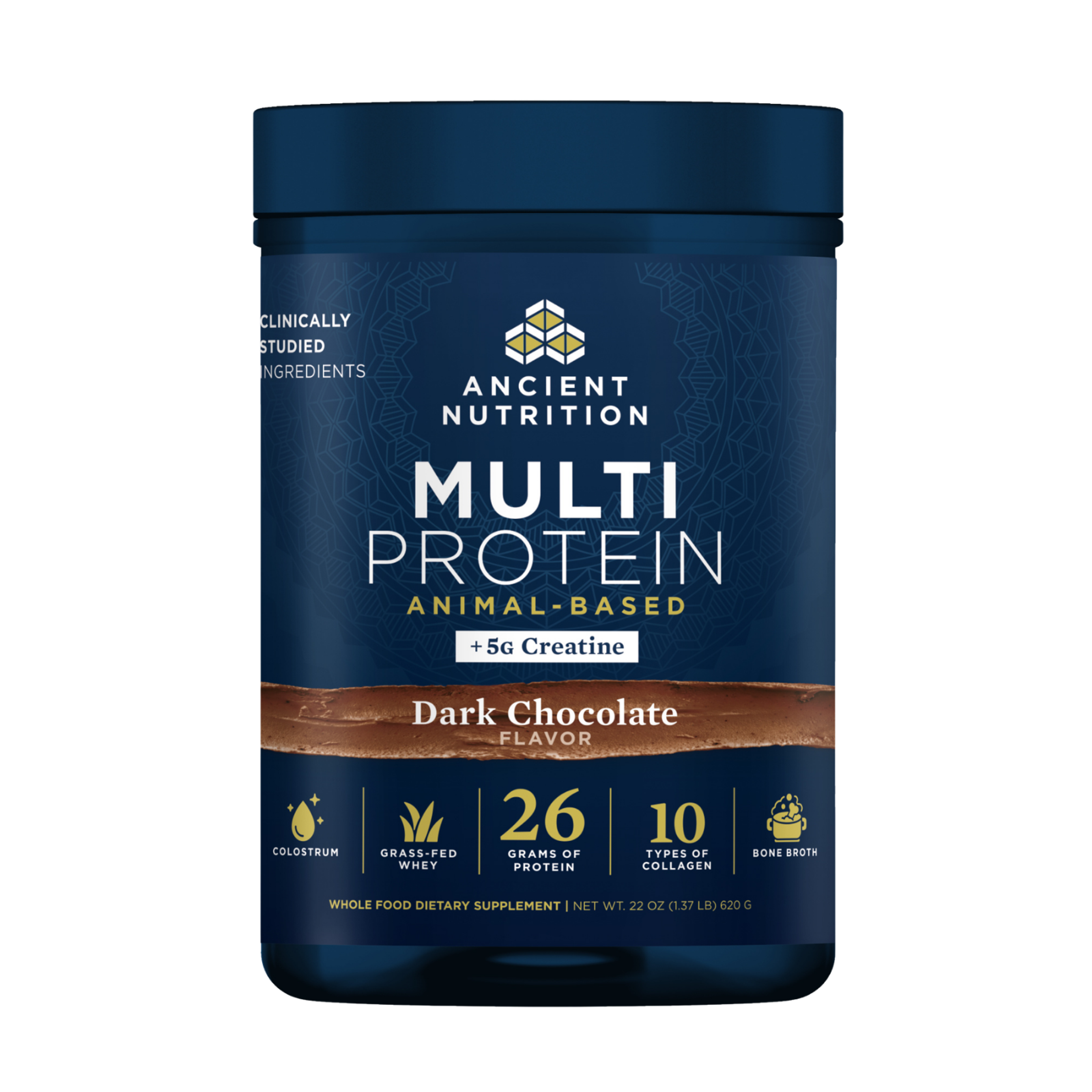 Multi Protein + Creatine Powder Dark Chocolate (15 Servings)