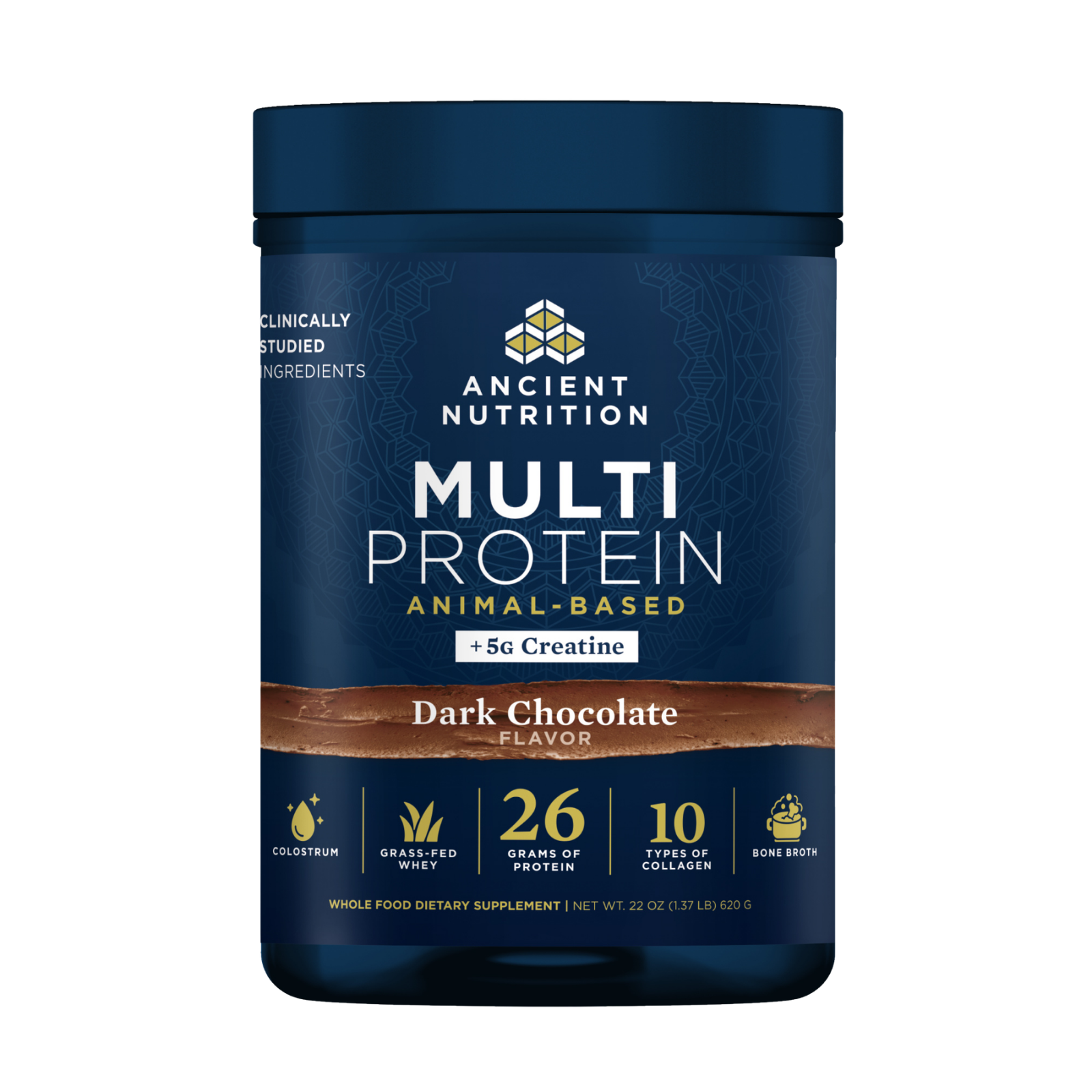 Multi Protein + Creatine Powder Dark Chocolate (15 Servings)