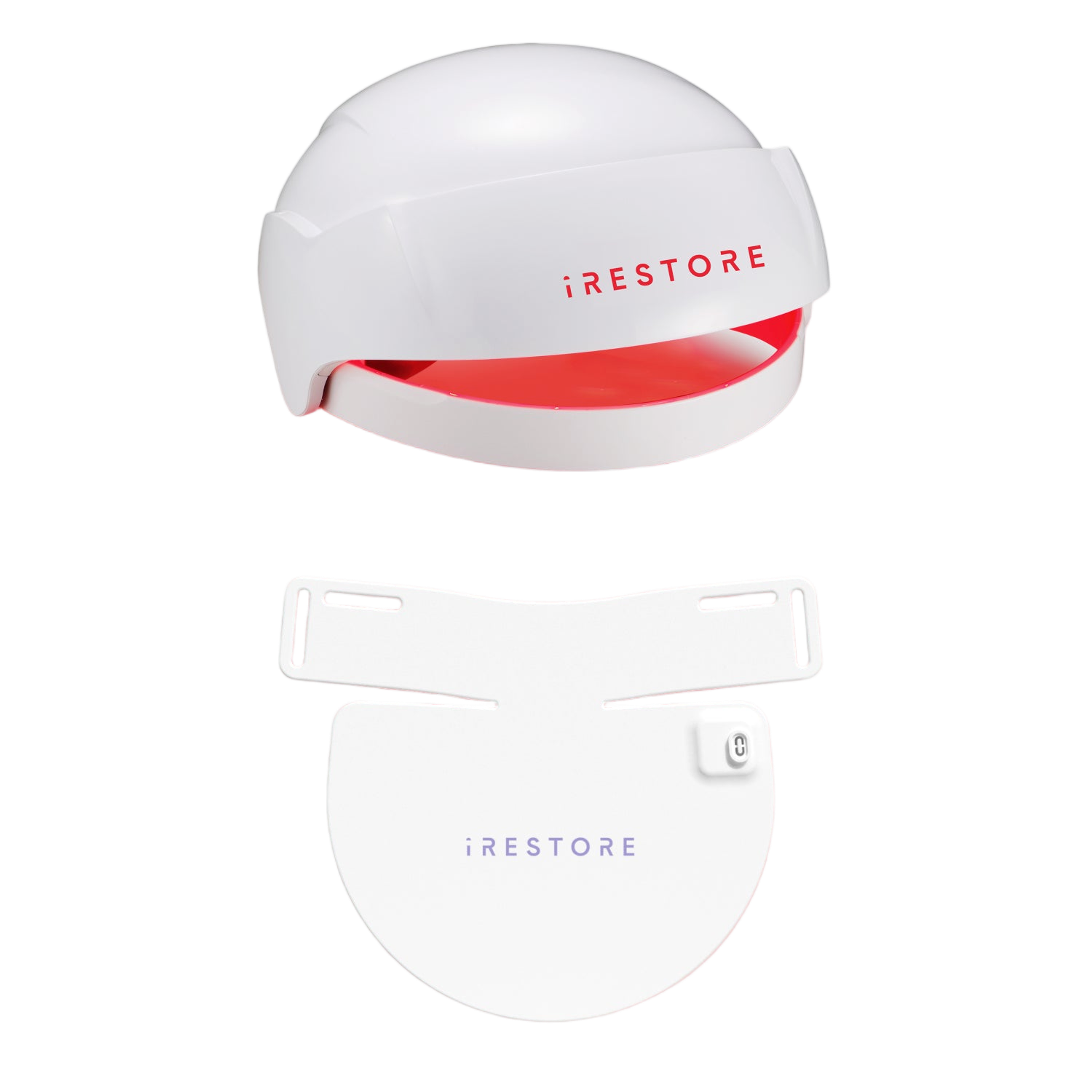 iRESTORE Essential laser cap and Illumina neck and chest LED mask