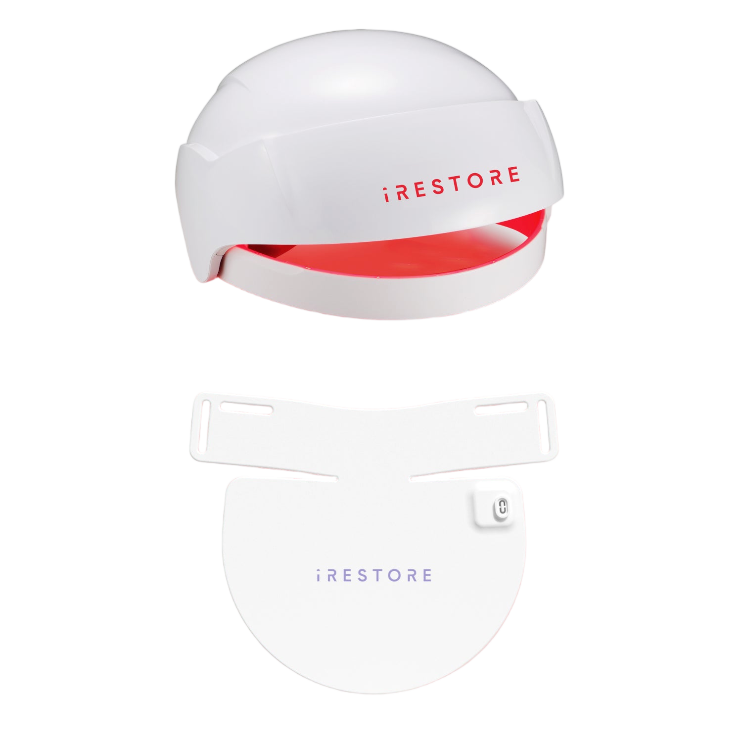 iRESTORE Essential laser cap and Illumina neck and chest LED mask
