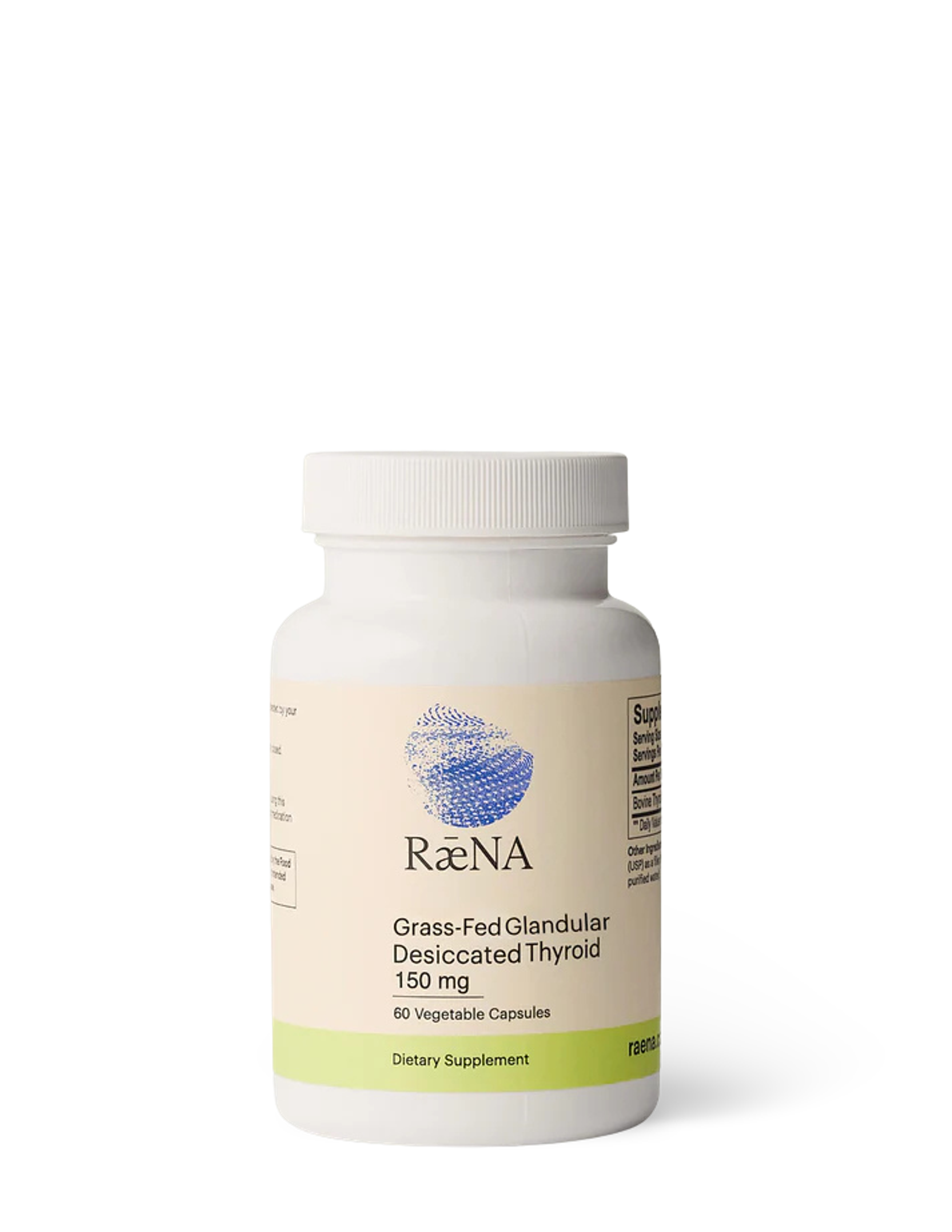 Grass-Fed Glandular Desiccated Thyroid 150mg