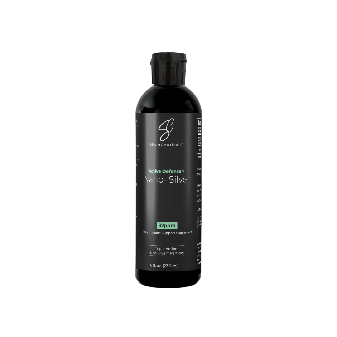 Active Defense Nano Silver+ Immune Support - 32ppm - 16oz