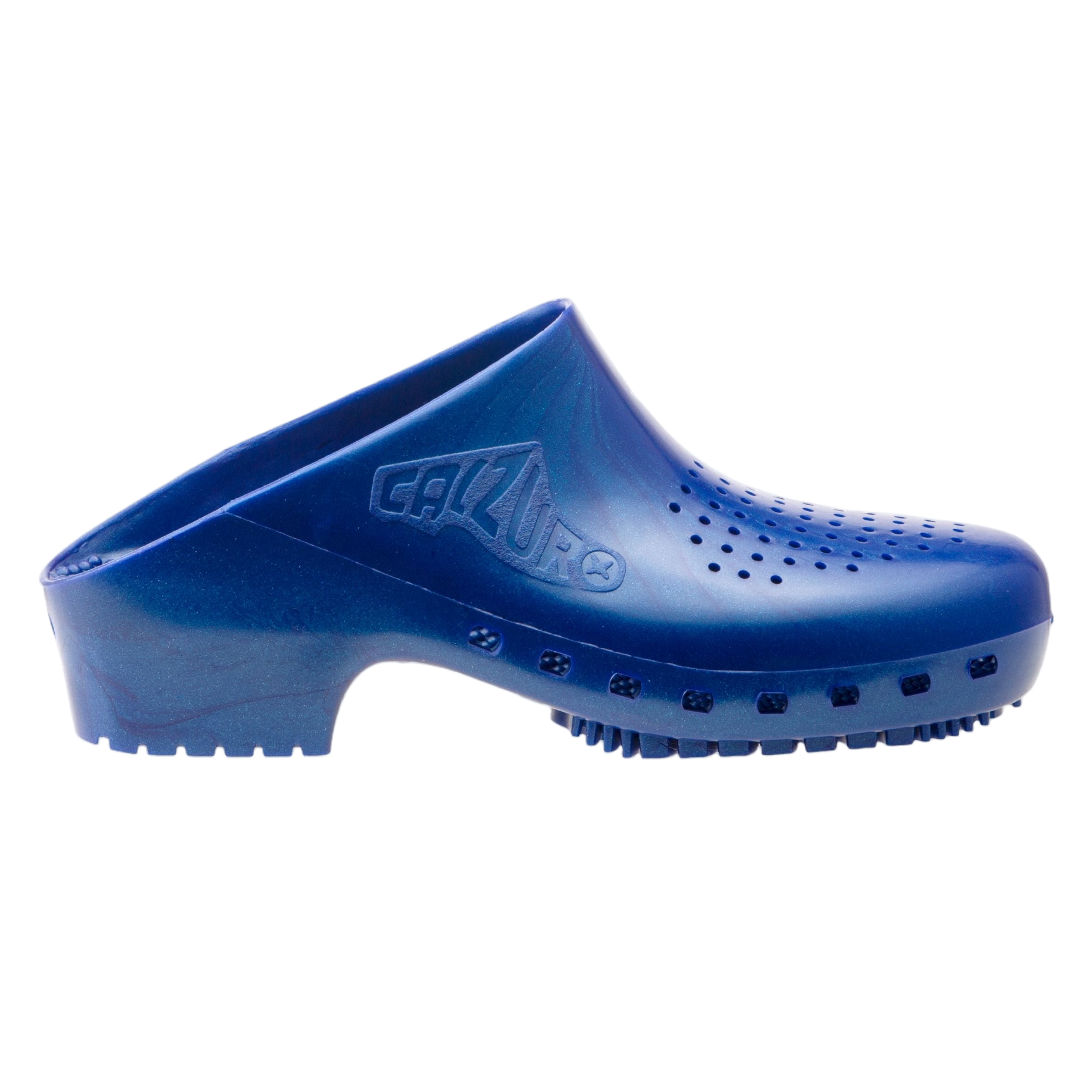 Calzuro Classic With Holes Metallic Blue