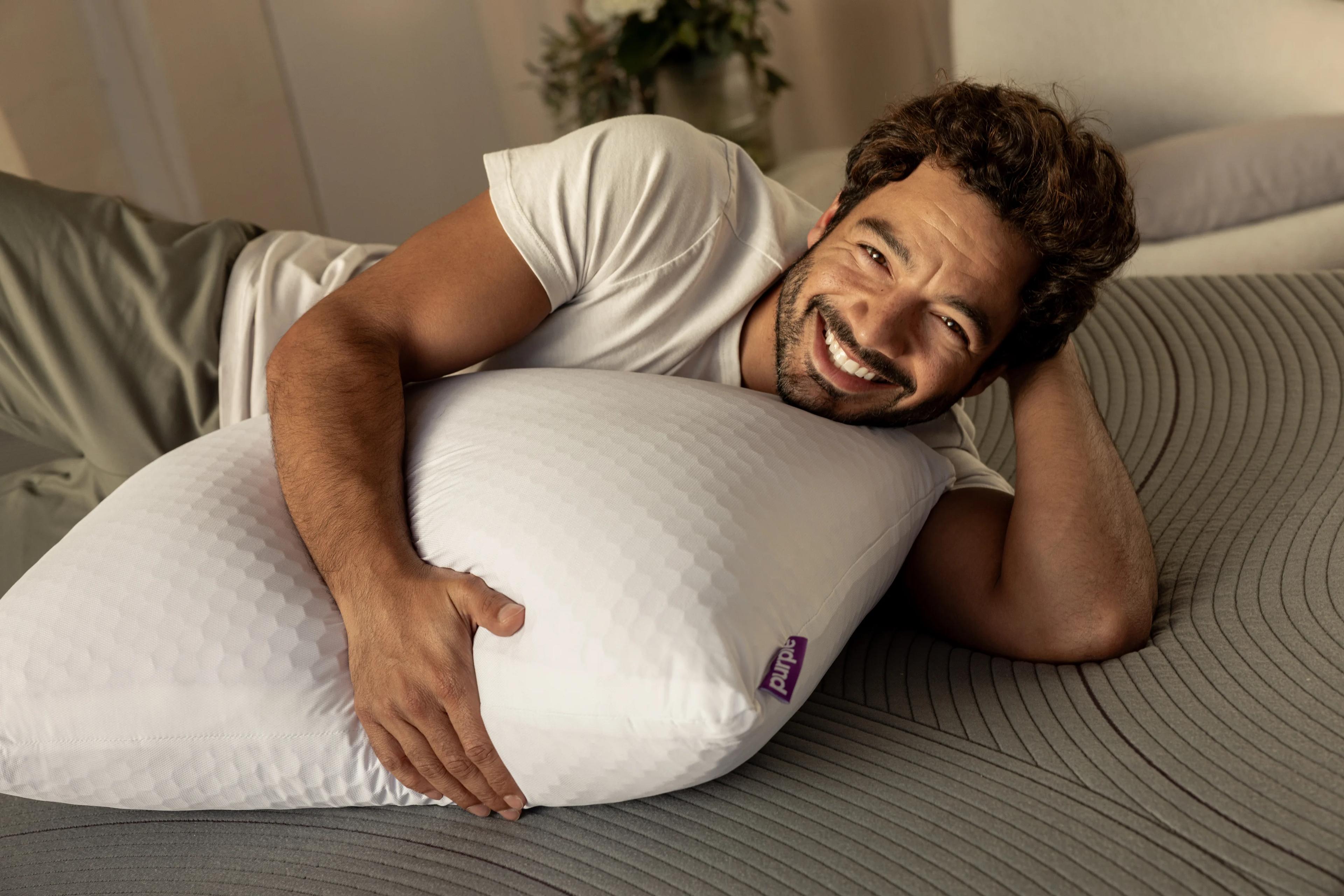 Purple Freeform™ Pillow, view 5