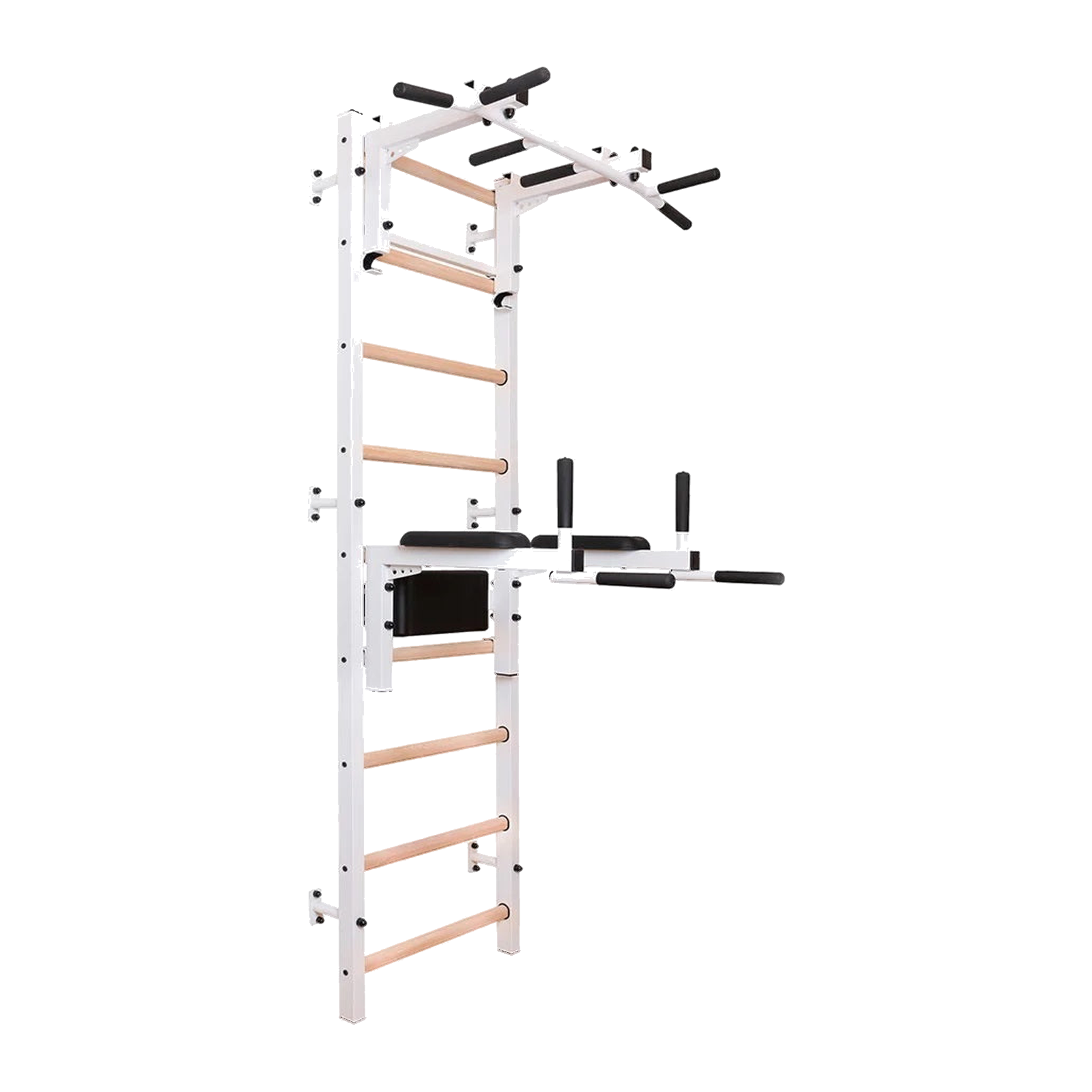 BenchK 732W Wall Bars with Pull-Up & Dip Station
