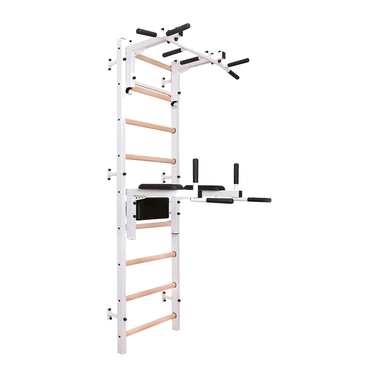 BenchK 732W Wall Bars with Pull-Up & Dip Station