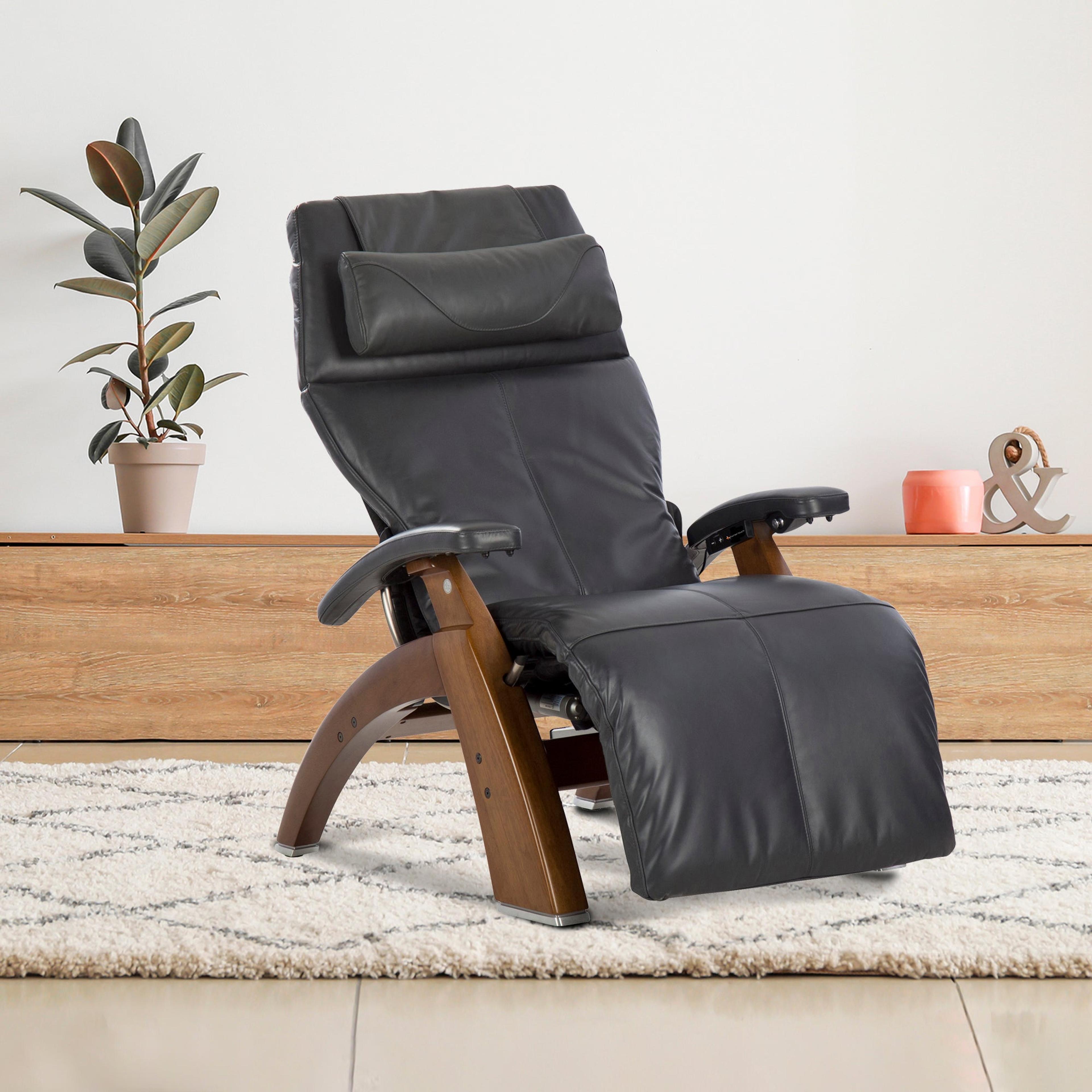 Product image for Perfect Chair® PC-610 Omni-Motion Recliner in Black SofHyde