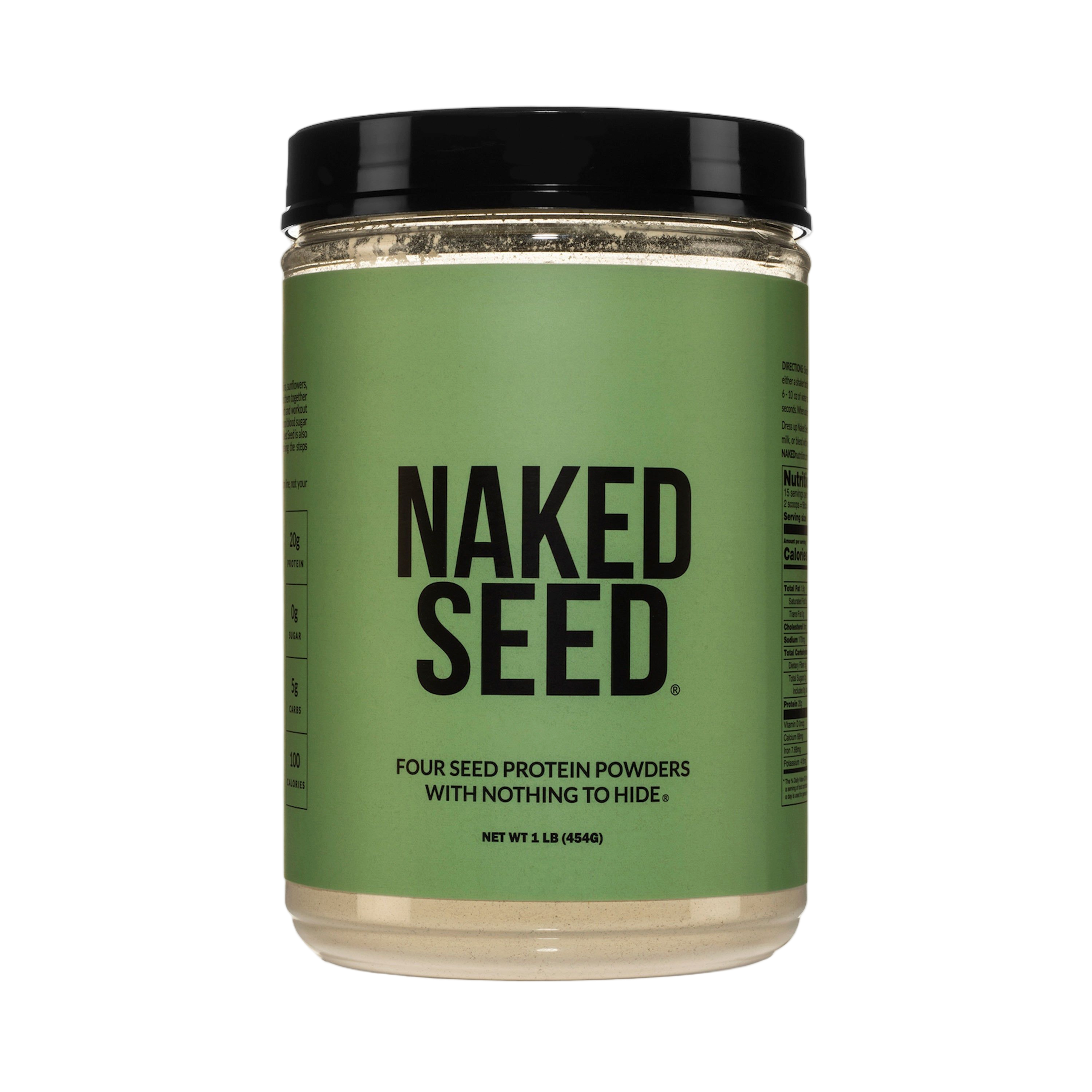Bag of Naked Seed protein powder