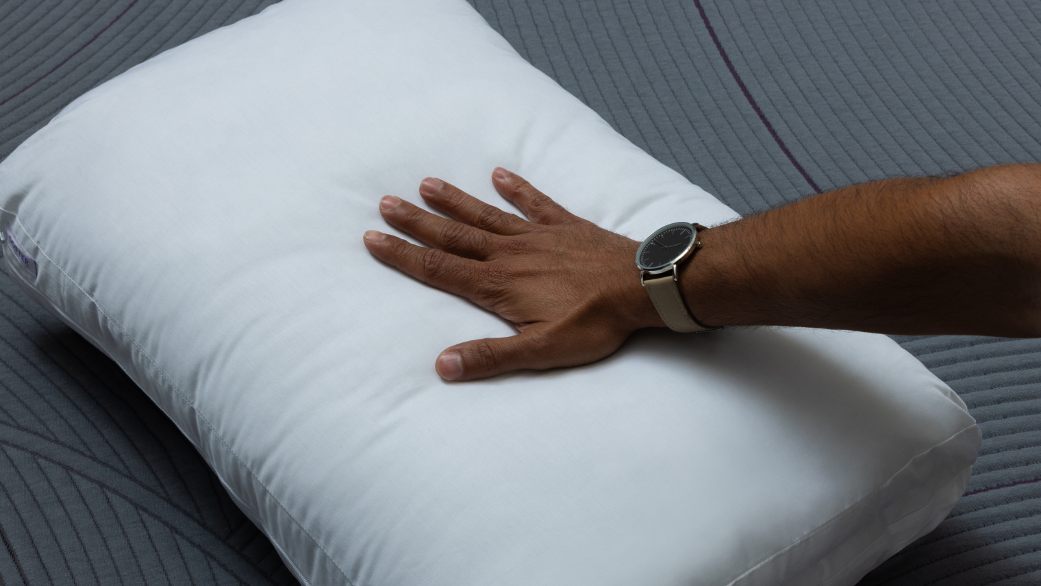 Purple TwinCloud™ Pillow, view 3