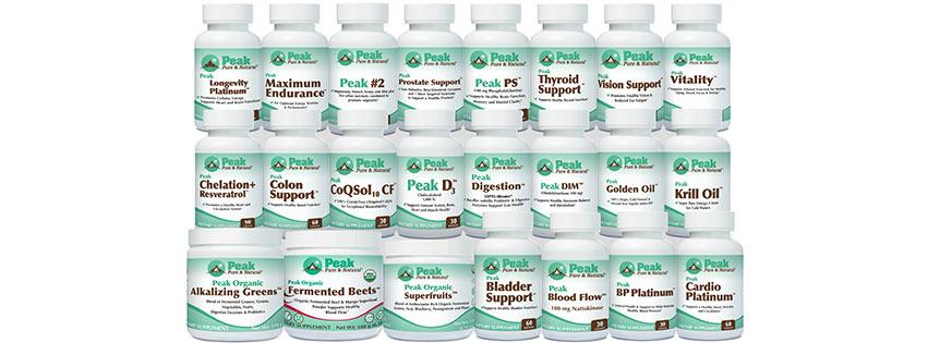 Hero image for Peak Pure & Natural